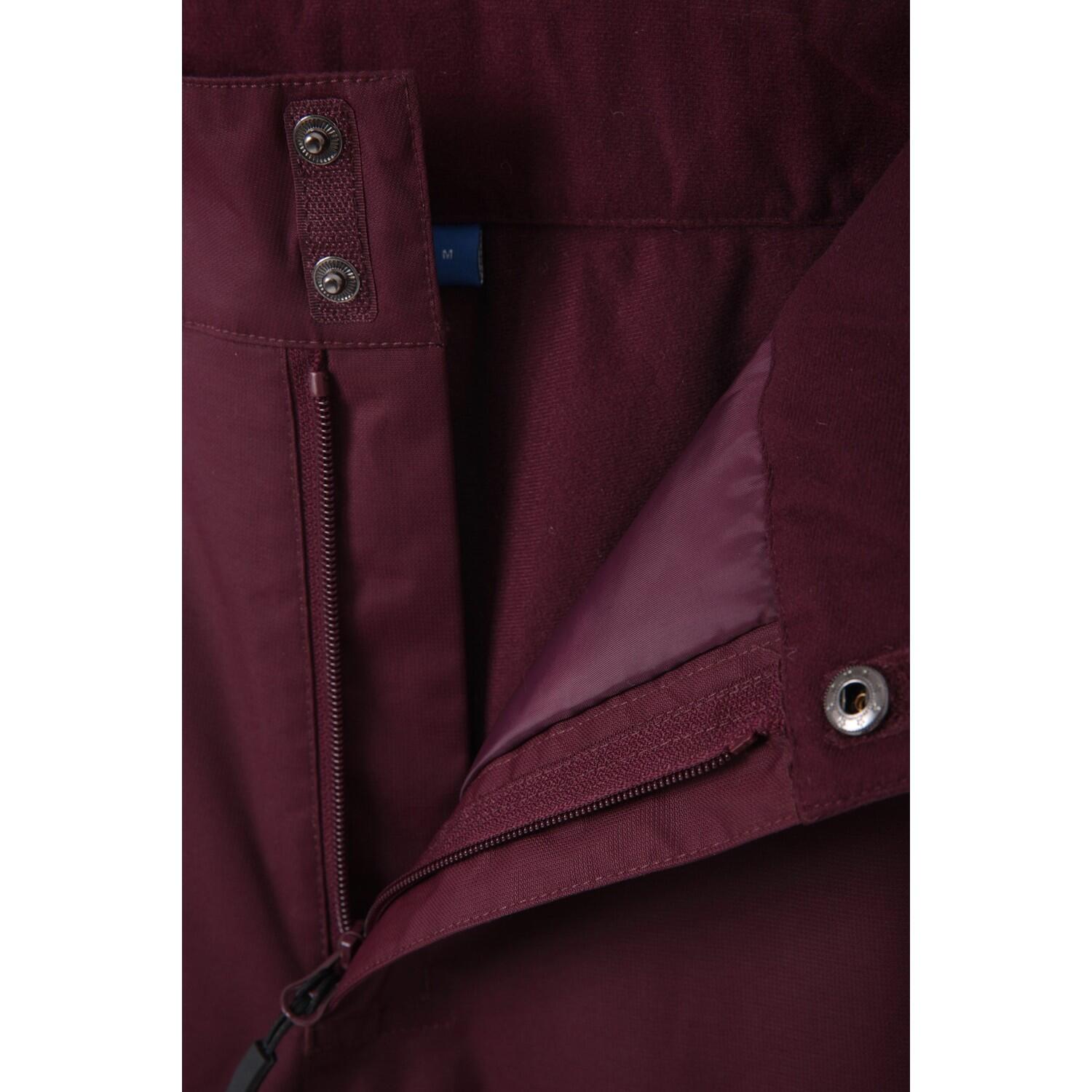 Mens Gravity Ski Trousers (Burgundy) 3/4