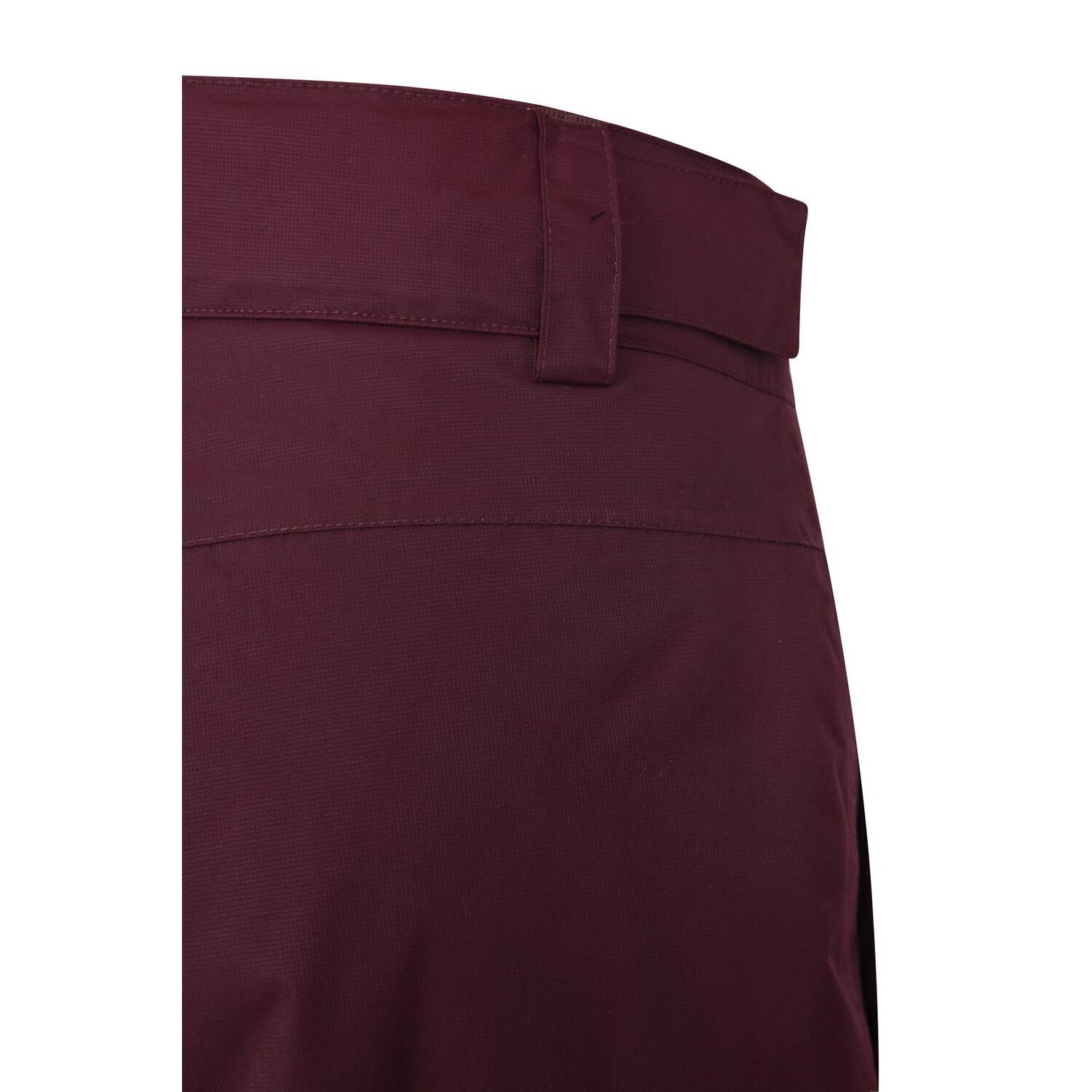 Mens Gravity Ski Trousers (Burgundy) 4/4