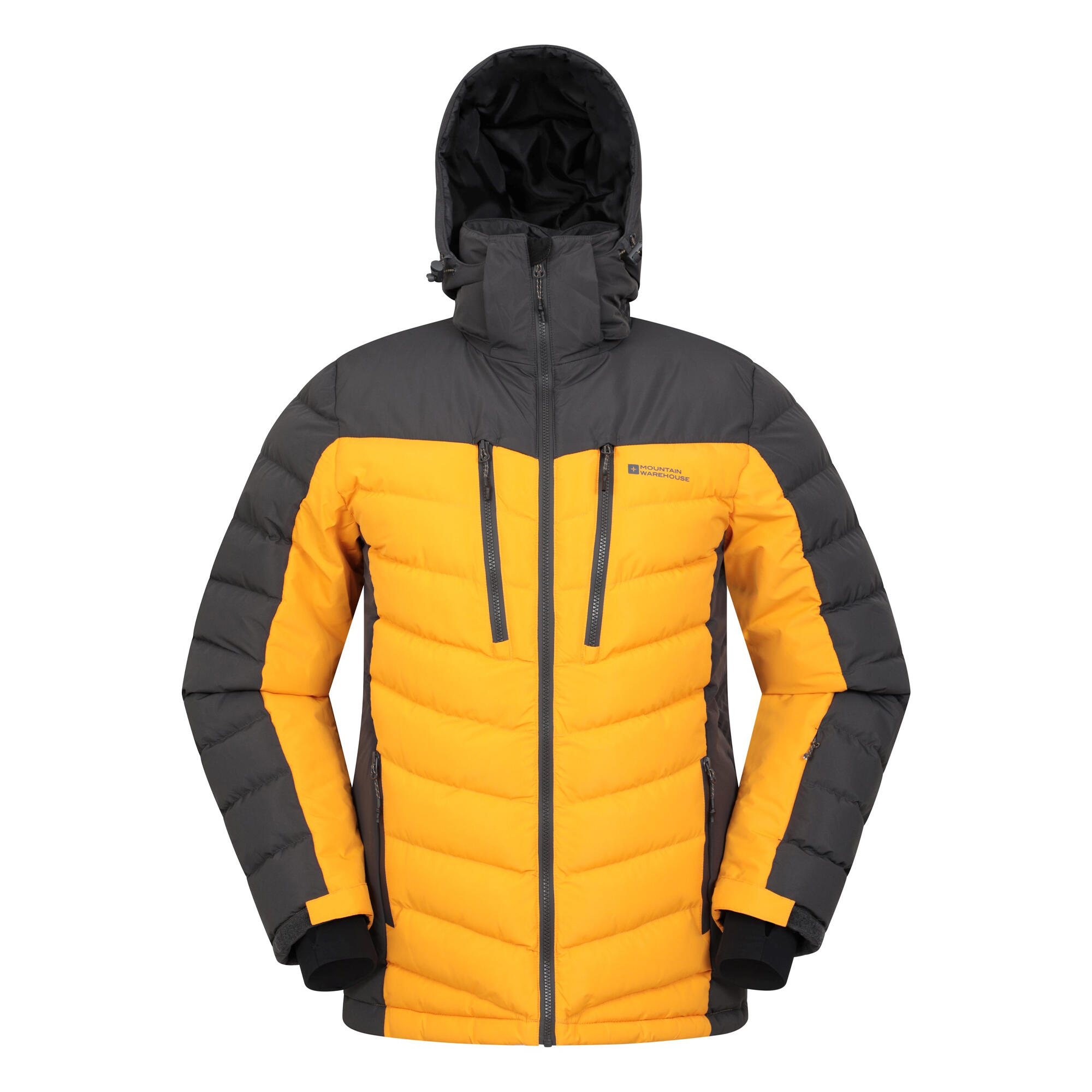 MOUNTAIN WAREHOUSE Mens Vulcan III Ski Jacket (Mustard)