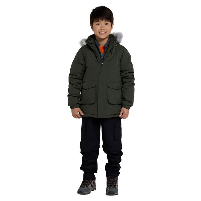 "Ranger" Jacke Wasserbeständig für Kinder Grün 4/4
