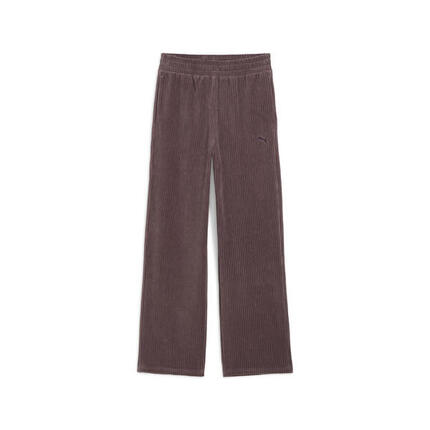 Pantalon droit en velours côtelé Essentials Elevated Femme PUMA