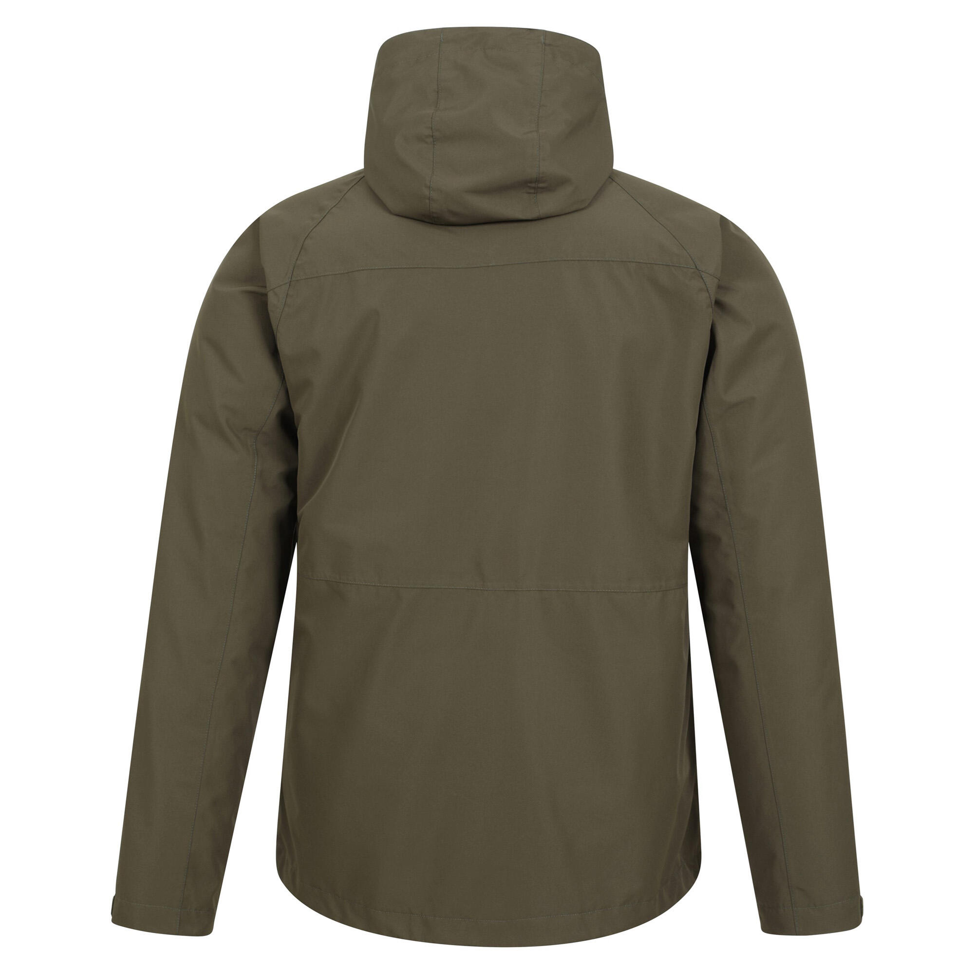 "Alaskan" Jacke, wasserfest 3 in 1 für Herren Khaki 2/4