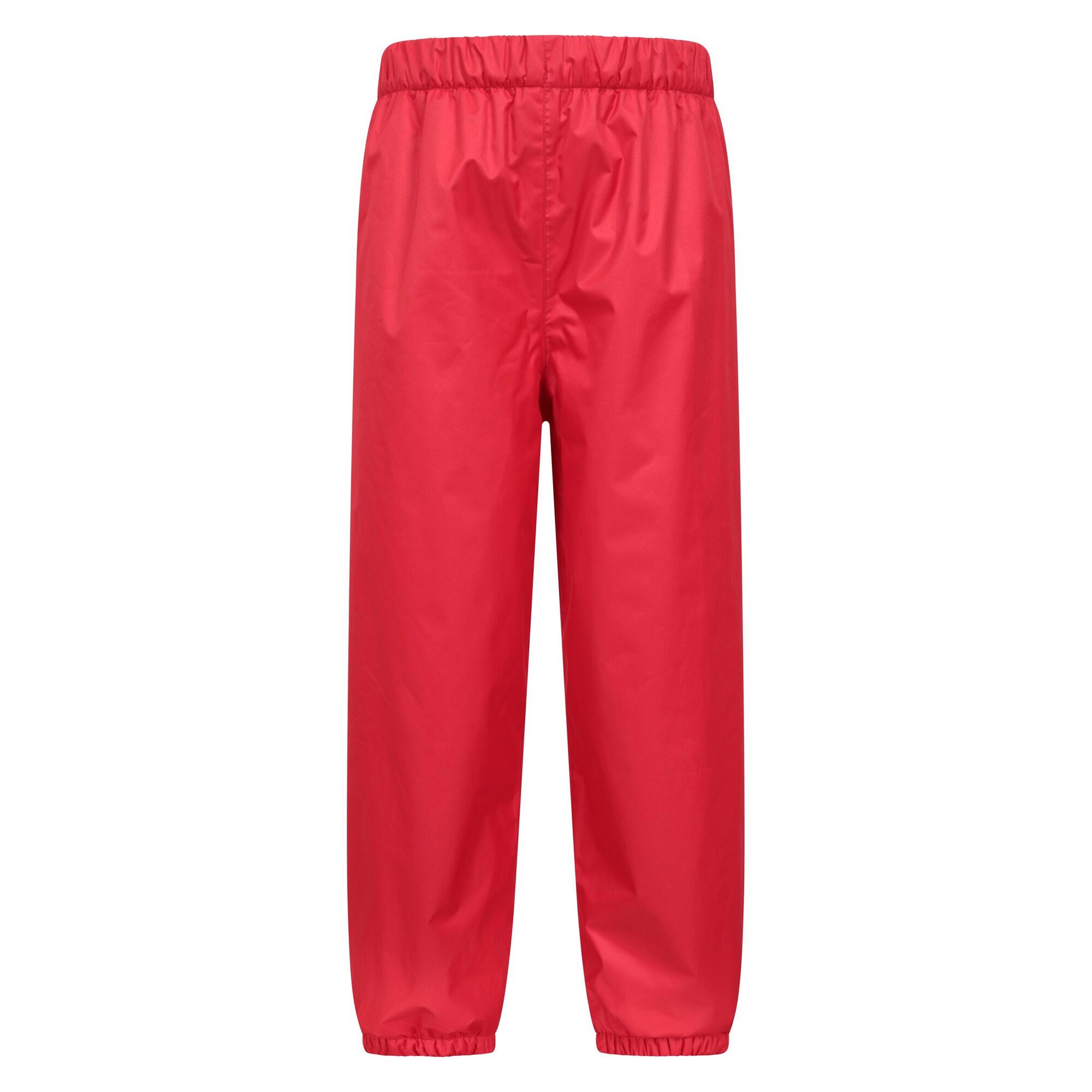 MOUNTAIN WAREHOUSE Pantaloni Impermeabile Bambini Mountain Warehouse Rosso