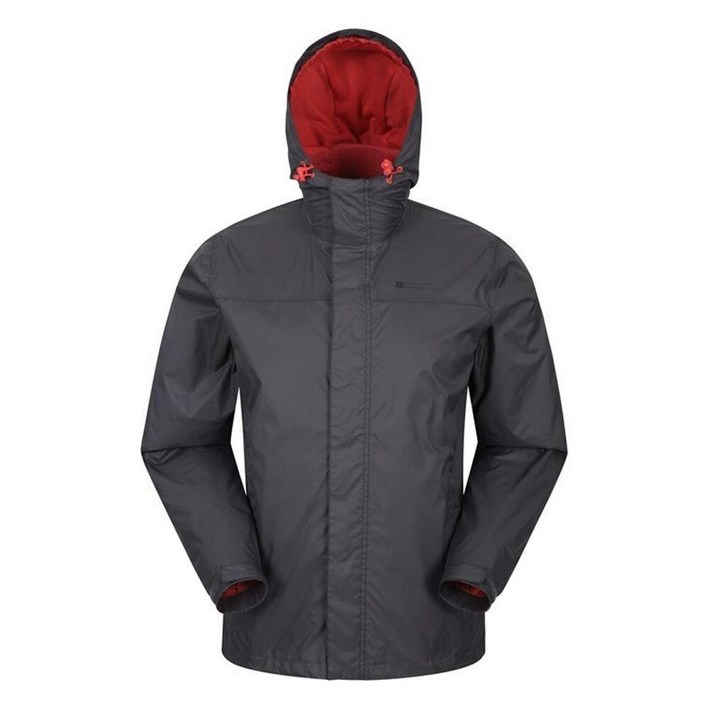 MOUNTAIN WAREHOUSE Mens Torrent Waterproof Jacket (Dark Grey)