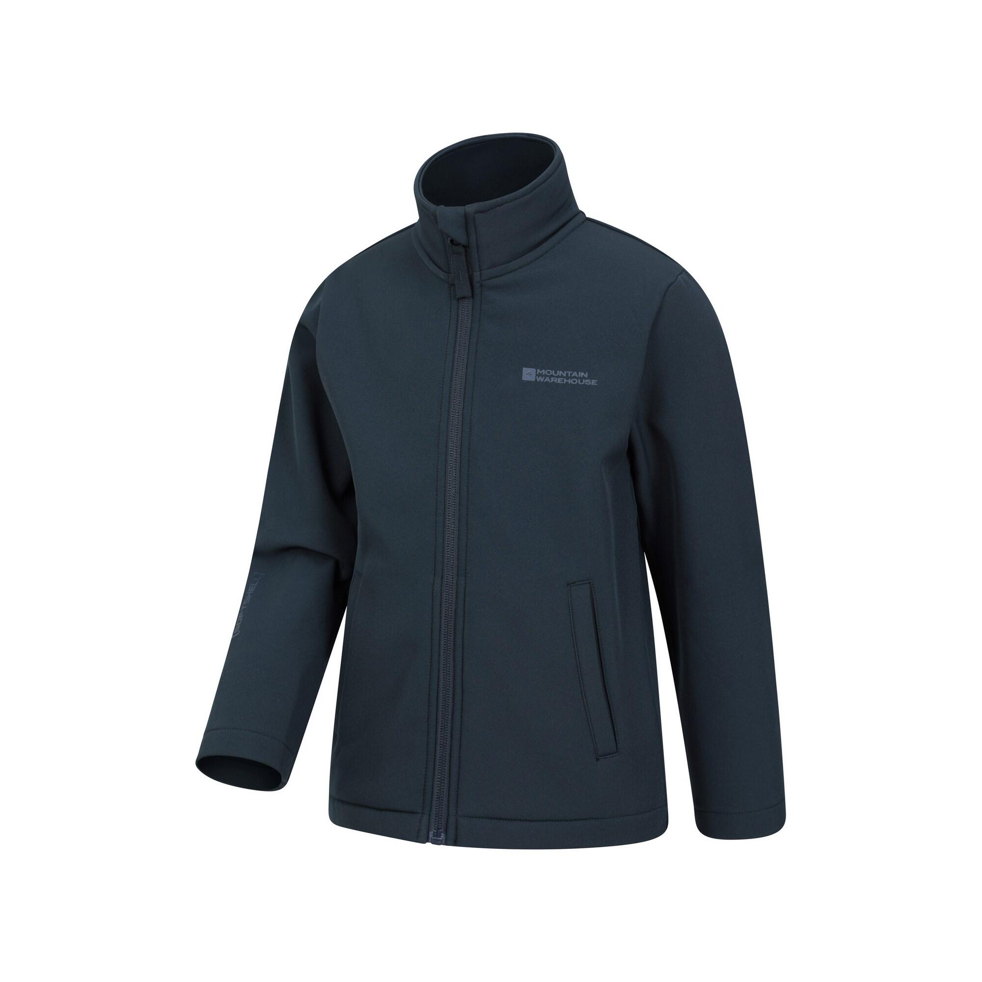 Veste Softshell GRASMERE Enfant (Bleu Marine) 4/4