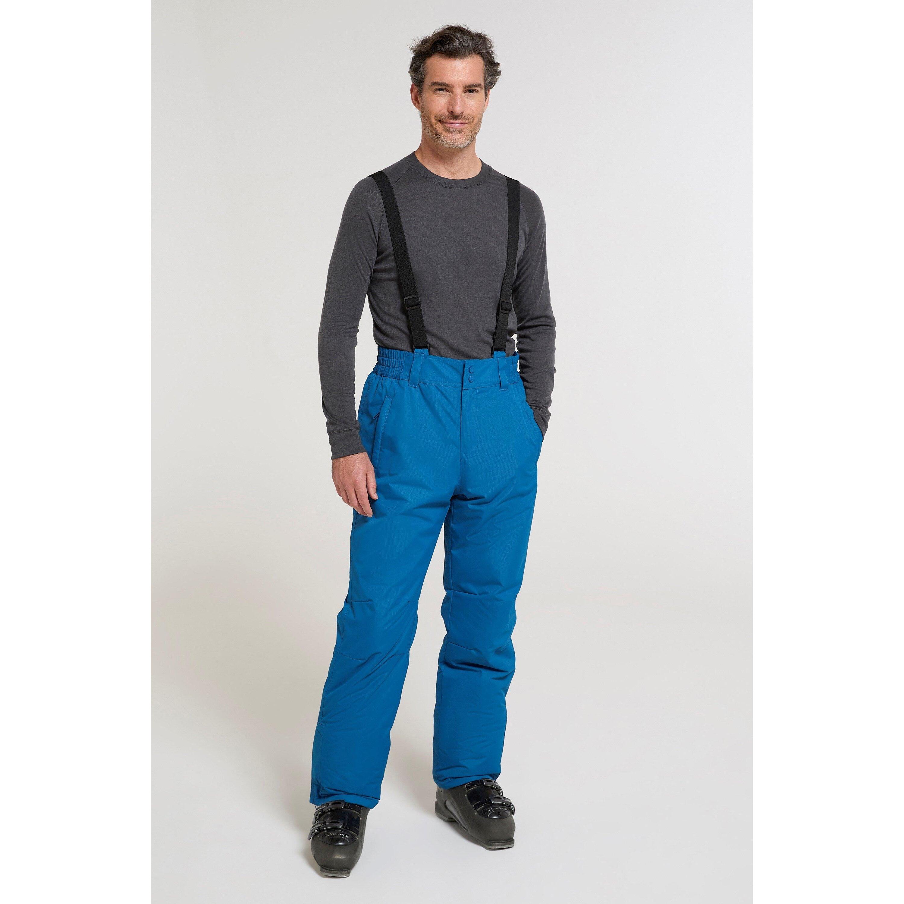 MOUNTAIN WAREHOUSE Mens Regular Dusk II Ski Trousers (Blue)