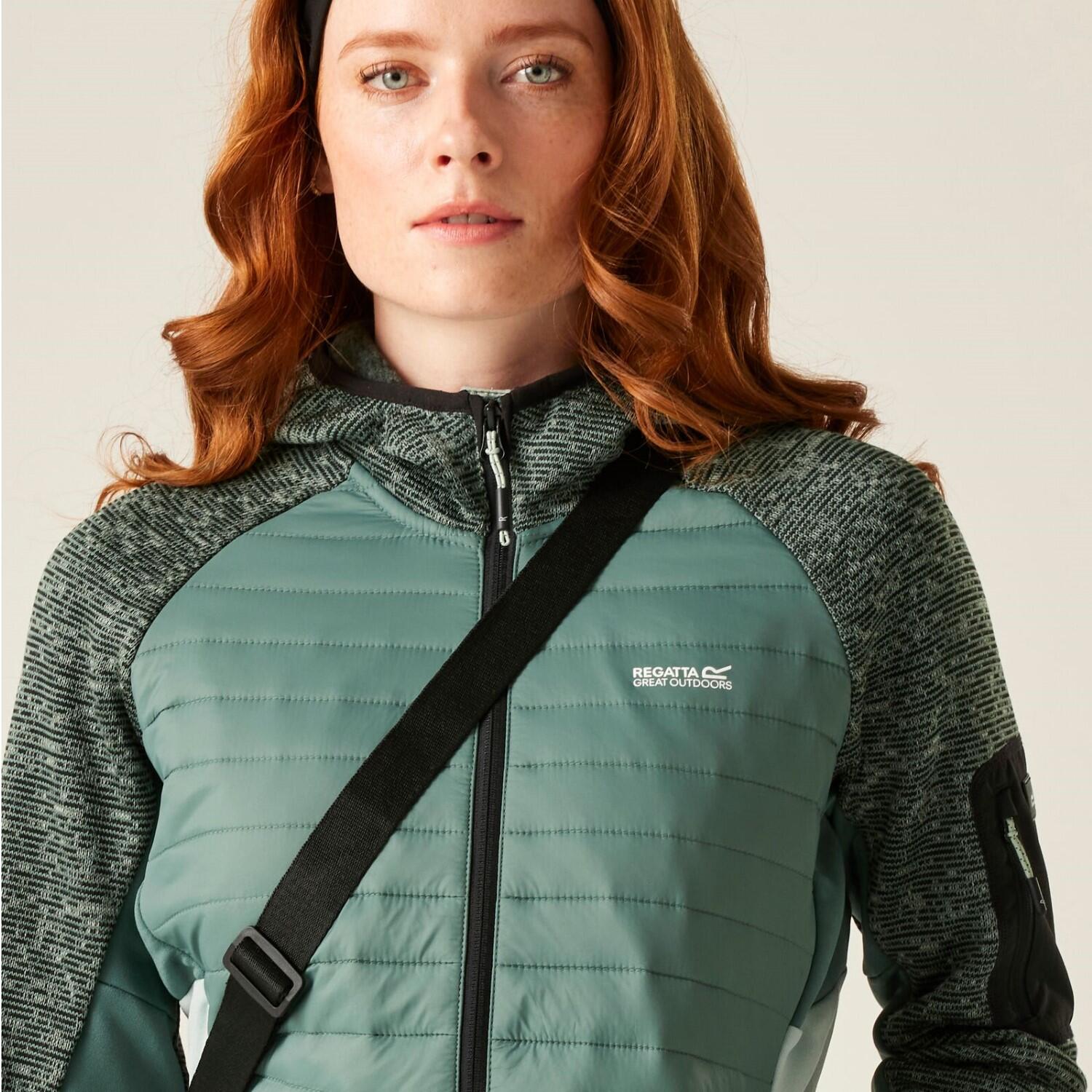 Regatta Strickfleece Hybrid Jacke für Damen Newhill 5/6