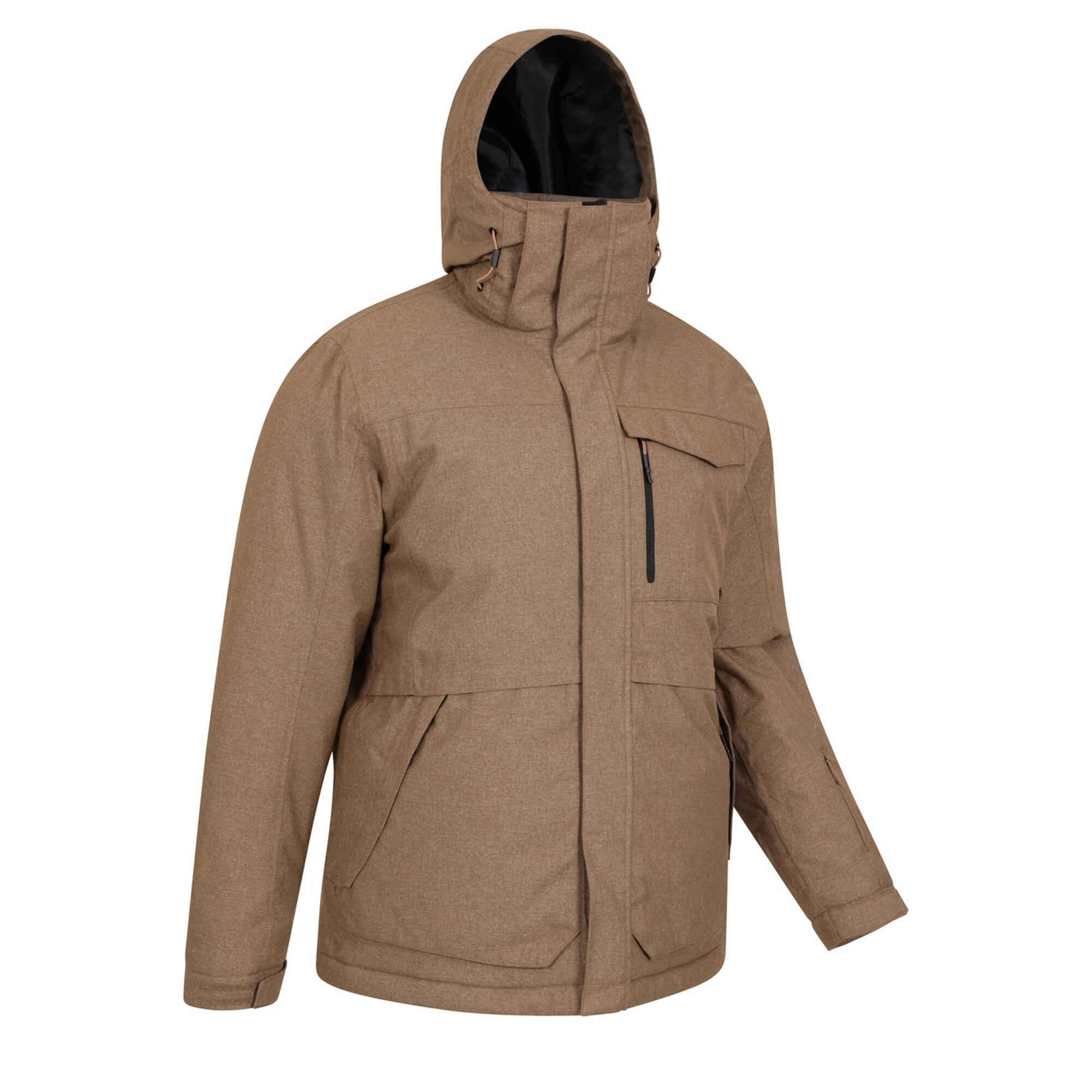 Blouson De Ski COMET Homme (Marron Clair) 4/4