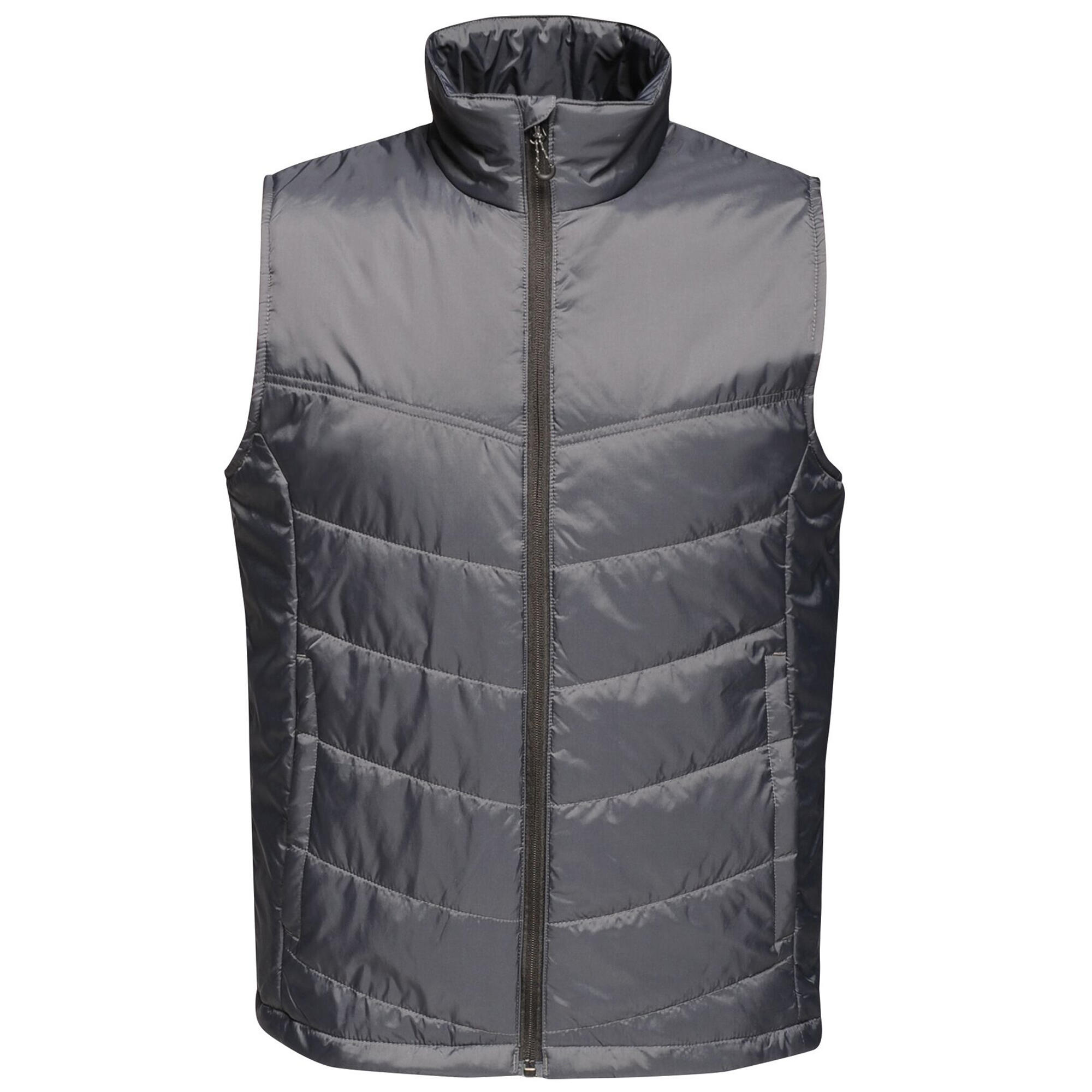 REGATTA Mens Stage II Insulated Bodywarmer (Seal Grey)