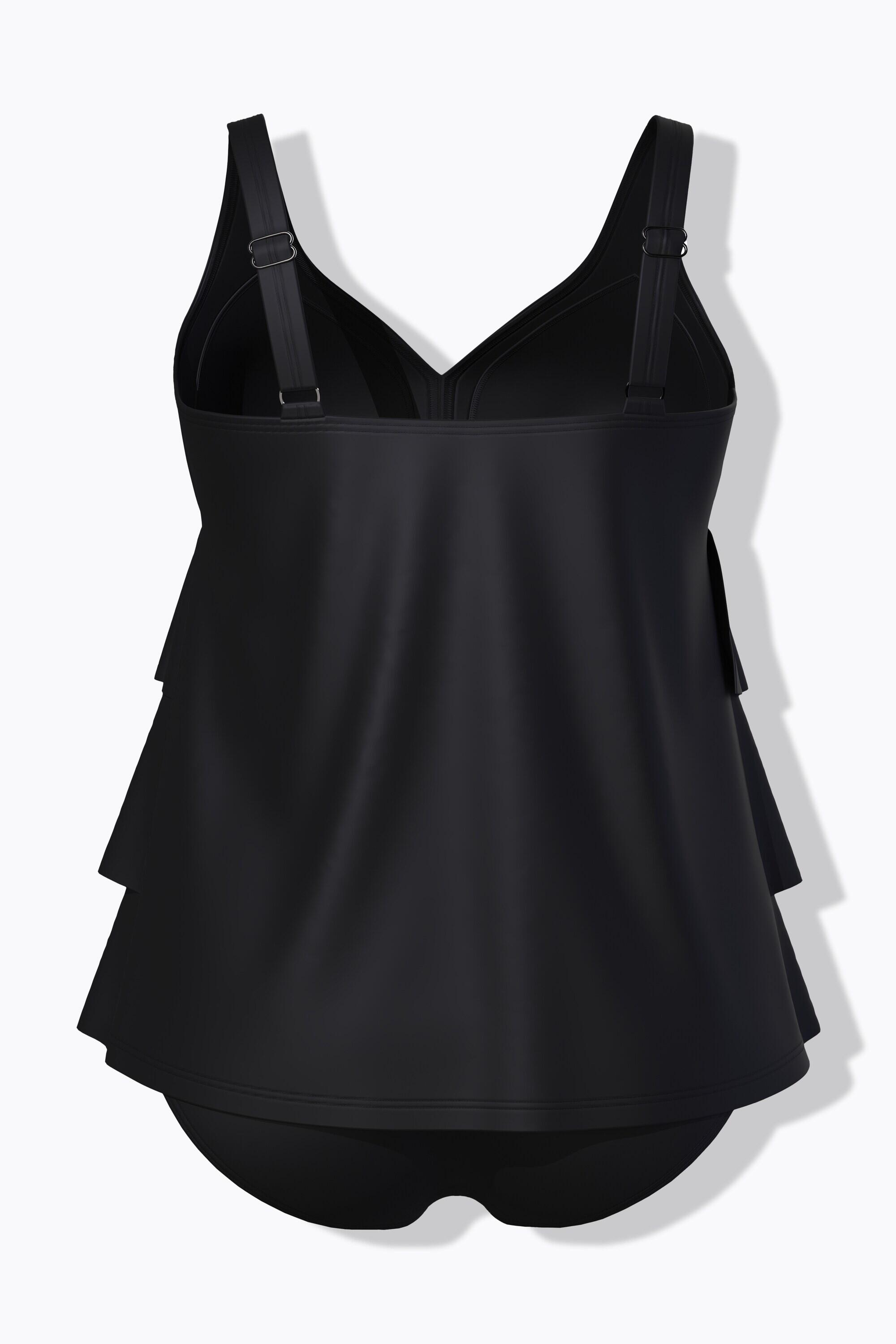 Femme Tankini à volants bonnets souples matière recyclée 7/7