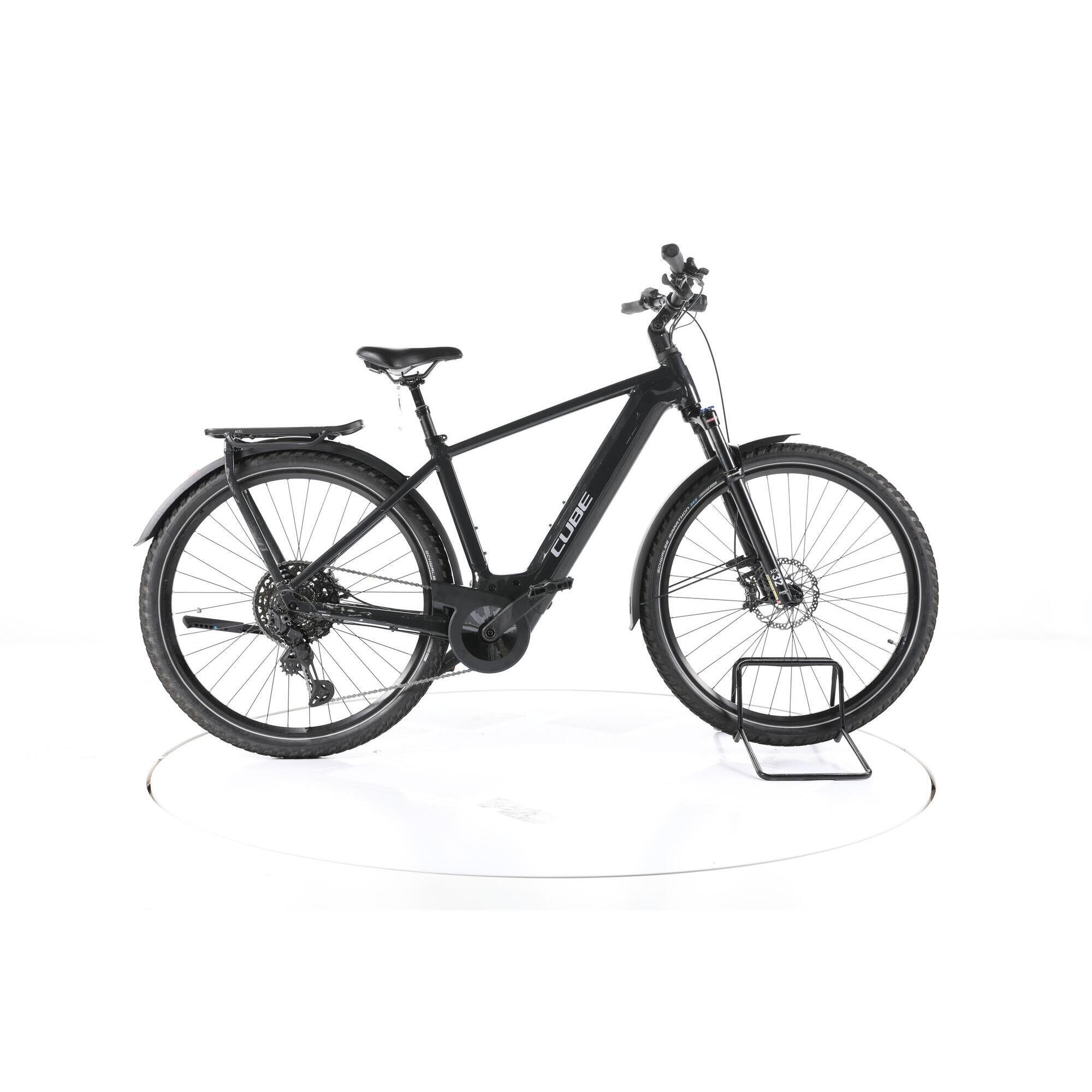 Cube - Reconditionné - Cube Kathmandu Hybrid Exc Trekking Vélo Électrique 2024 - Bon - Vélo De Voyage - Noir - 50 - Decathlon