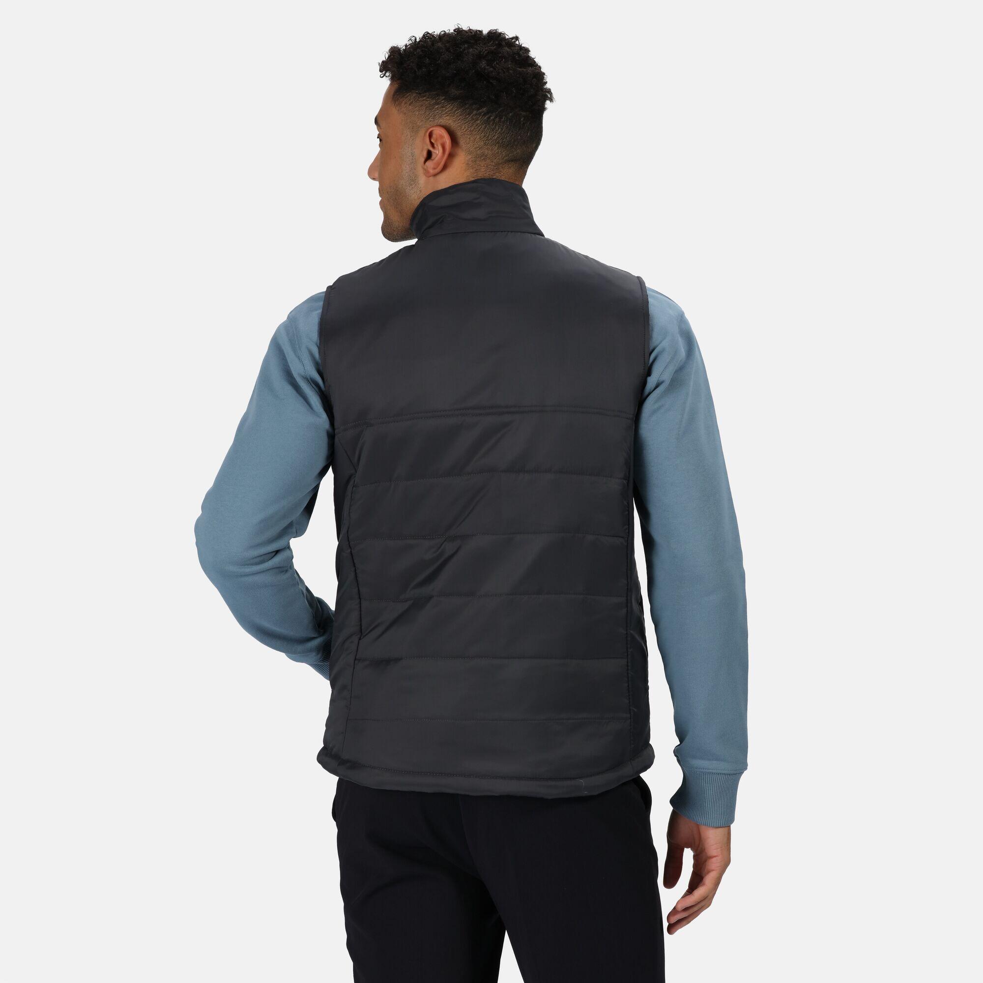Geïsoleerde bodywarmer voor heren (Afdichting Grijs) 4/5