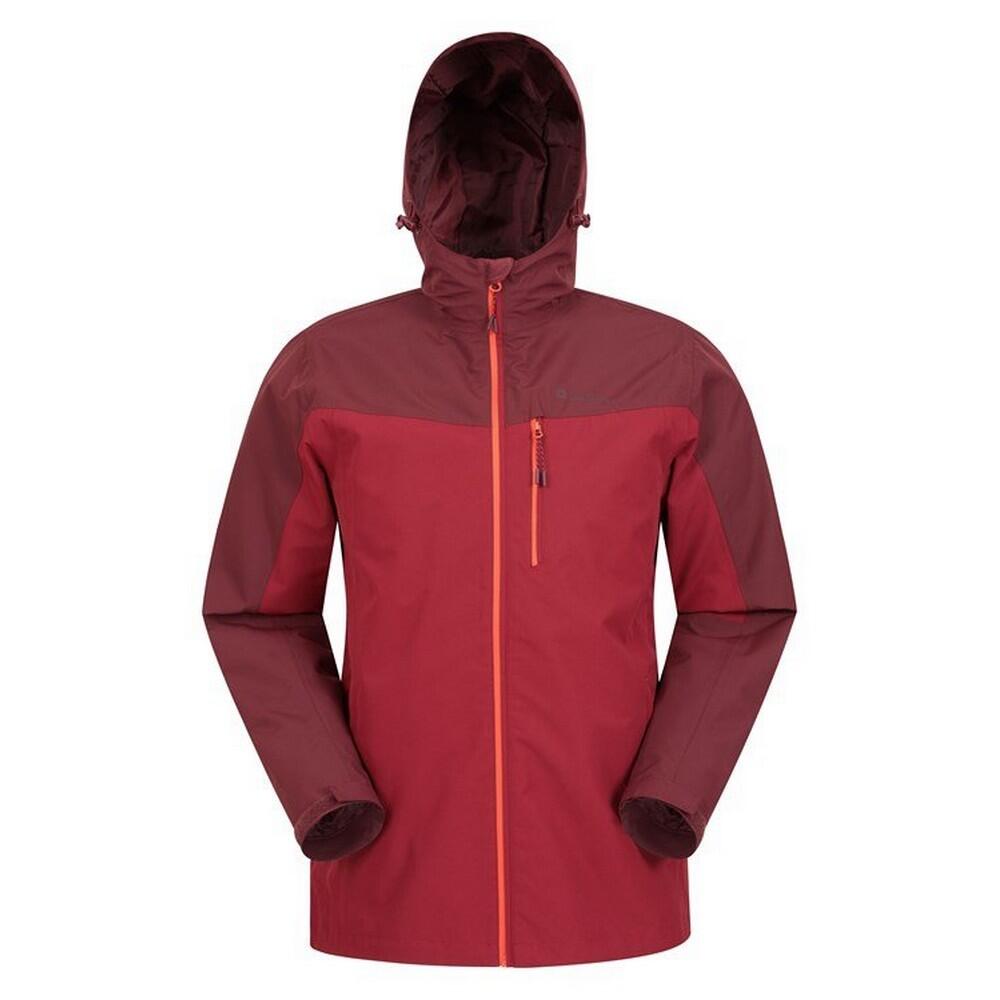 MOUNTAIN WAREHOUSE Giacca Impermeabile Uomo Mountain Warehouse Brisk Extreme Rosso