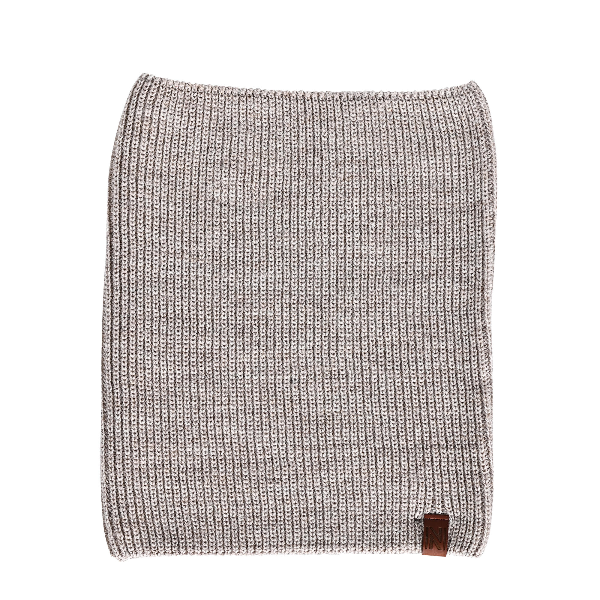70% Lana Merino Scaldacollo - Sciarpa lavorata a maglia, morbida e calda -Dover 4/4