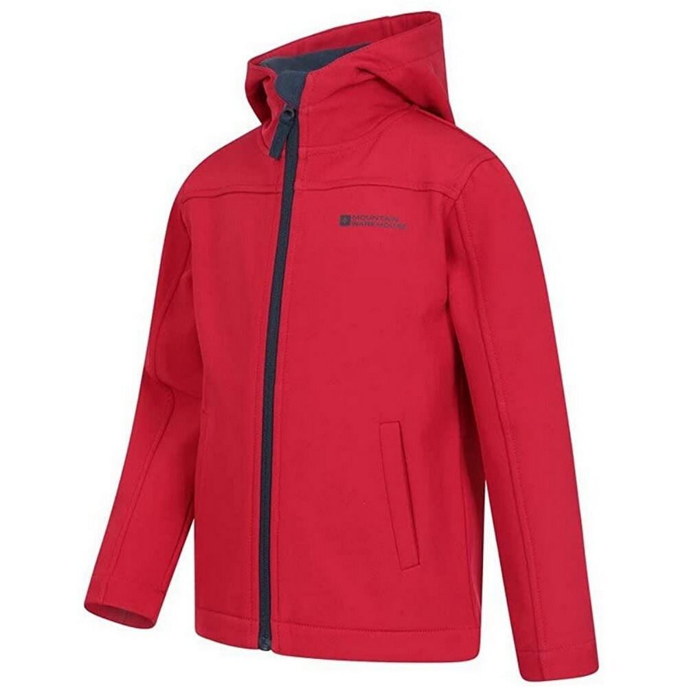 Veste Softshell EXODUS Enfant (Rouge) 3/4