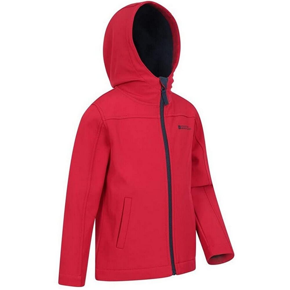 Veste Softshell EXODUS Enfant (Rouge) 4/4