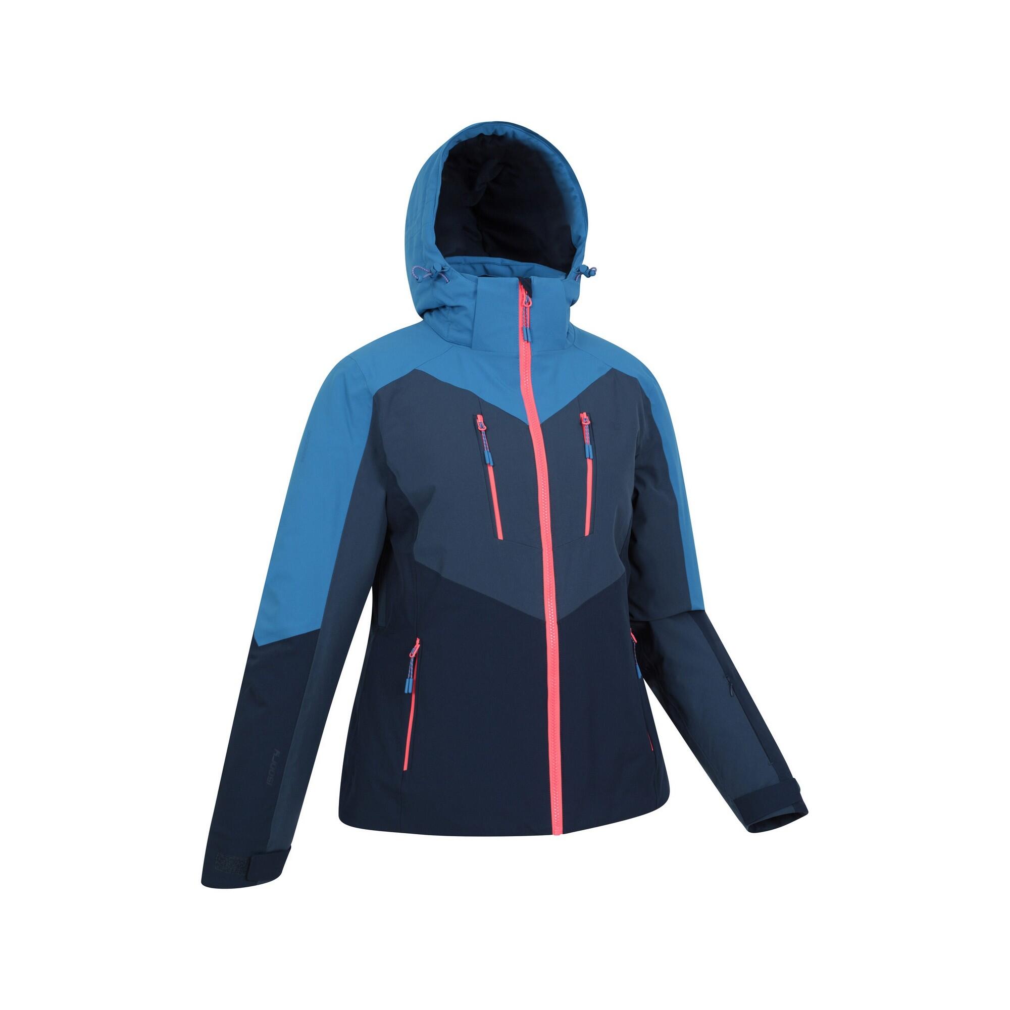 Blouson De Ski VALAIS Femme (Bleu Marine) 3/4