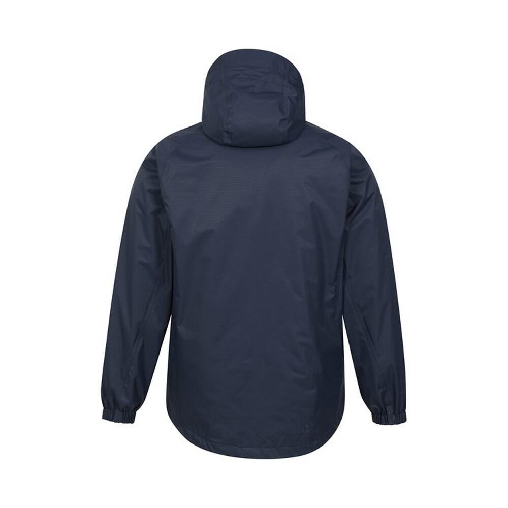 "Bracken Extreme" Jacke, wasserfest 3 in 1 für Herren Blau 2/4
