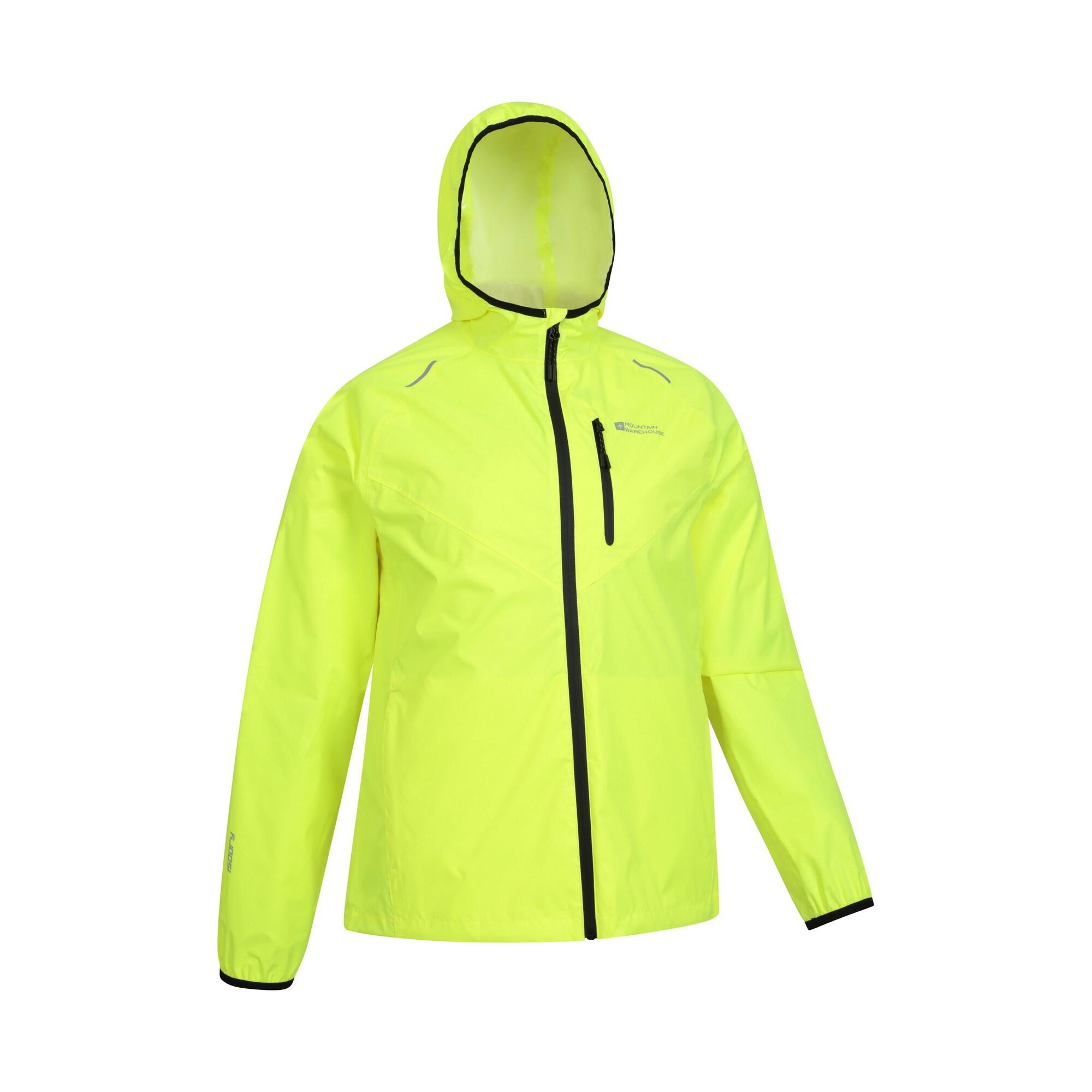 "Cadence" Jacke, wasserfest für Aktiv Herren Leuchtend Gelb 4/4