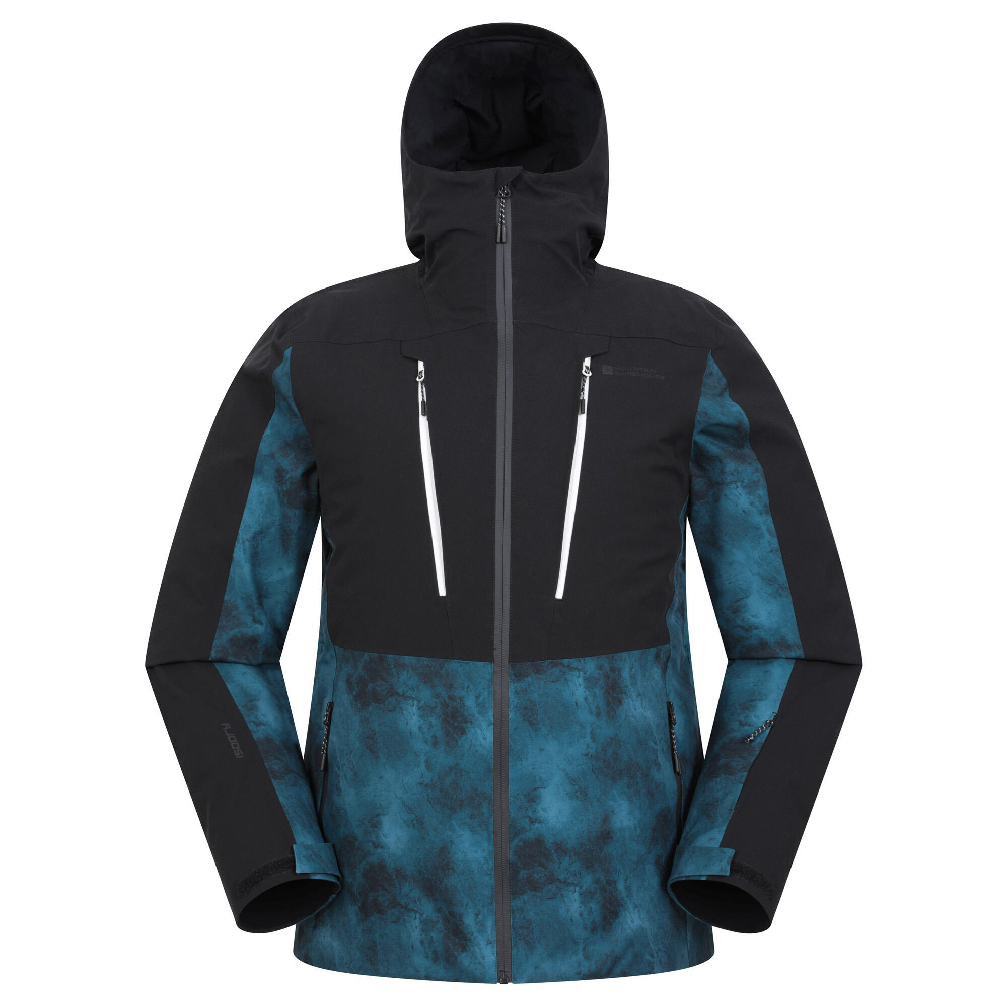 MOUNTAIN WAREHOUSE Mens Infinite Extreme Waterproof Ski Jacket (Petrol)