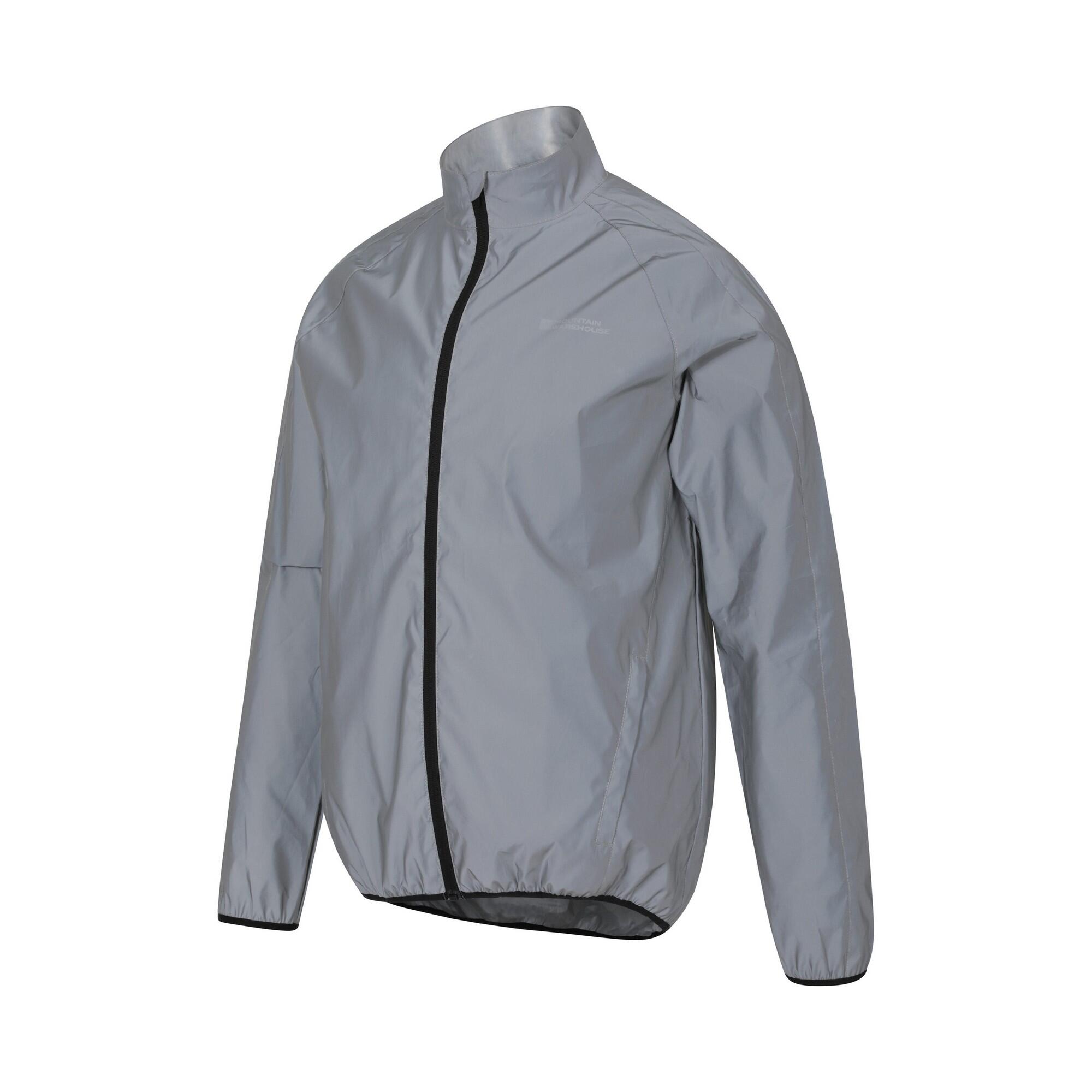 Veste Réfléchissante Homme (Argenté) 4/4