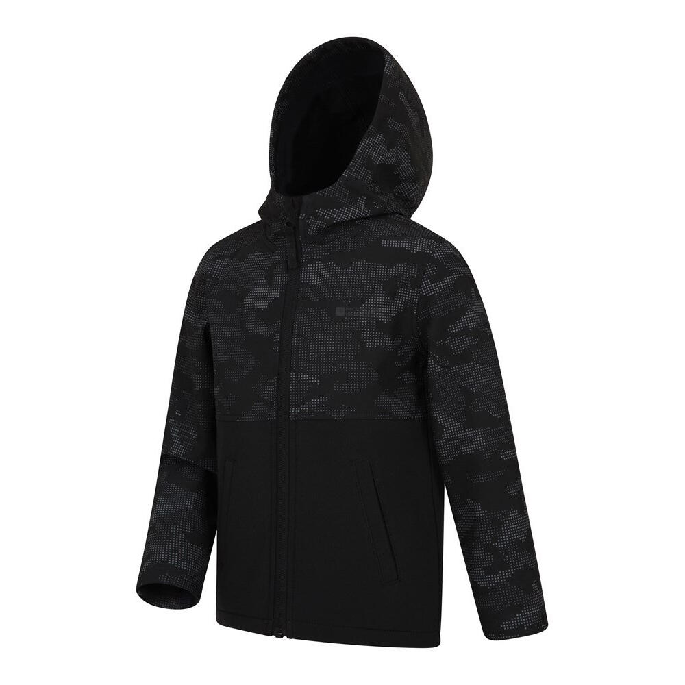 Veste Softshell EXODUS Enfant (Noir) 3/4