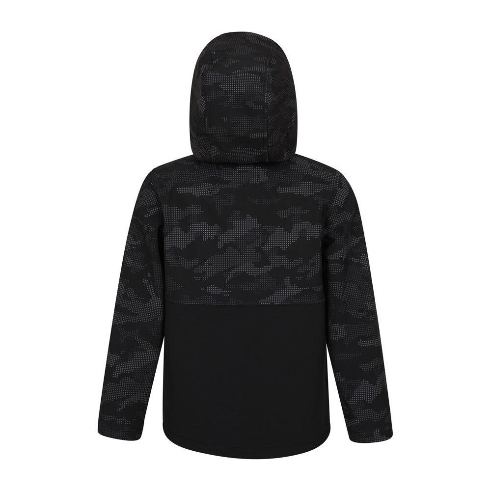 Veste Softshell EXODUS Enfant (Noir) 2/4