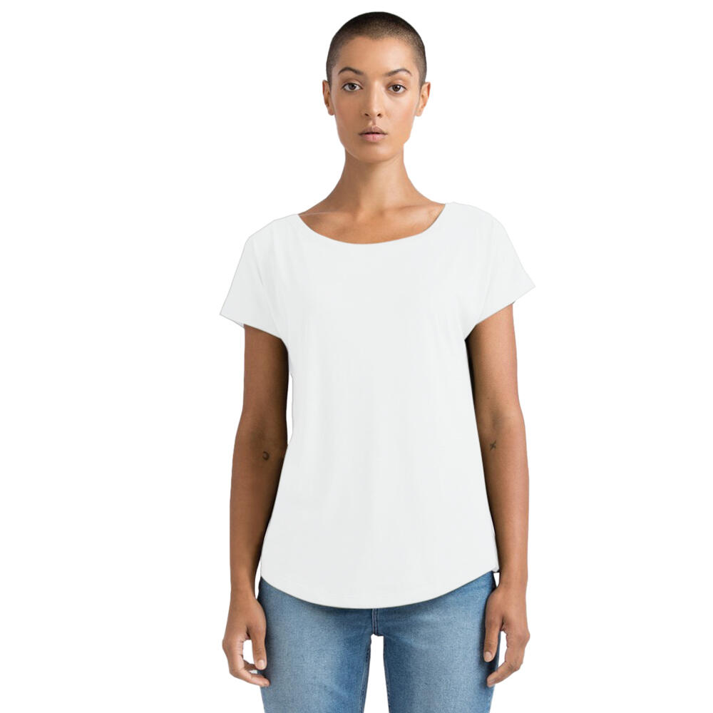 TShirt, weite Passform Damen Weiß 2/2