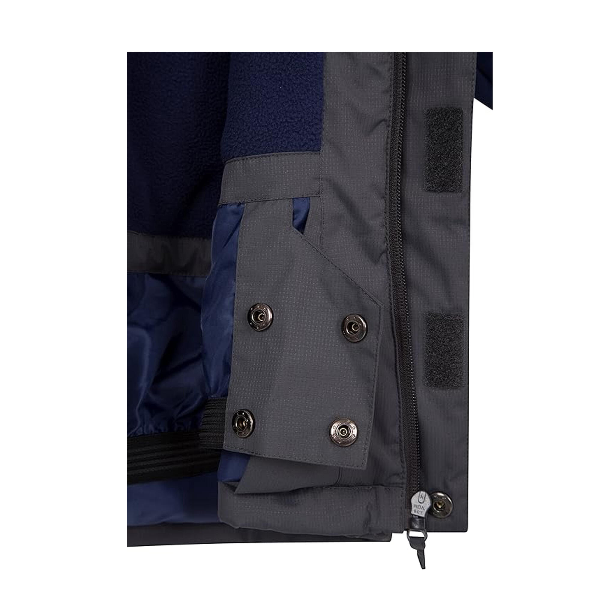 Giacca Da Sci Neve Bambini Mountain Warehouse Raptor Grigio Scuro 2/4