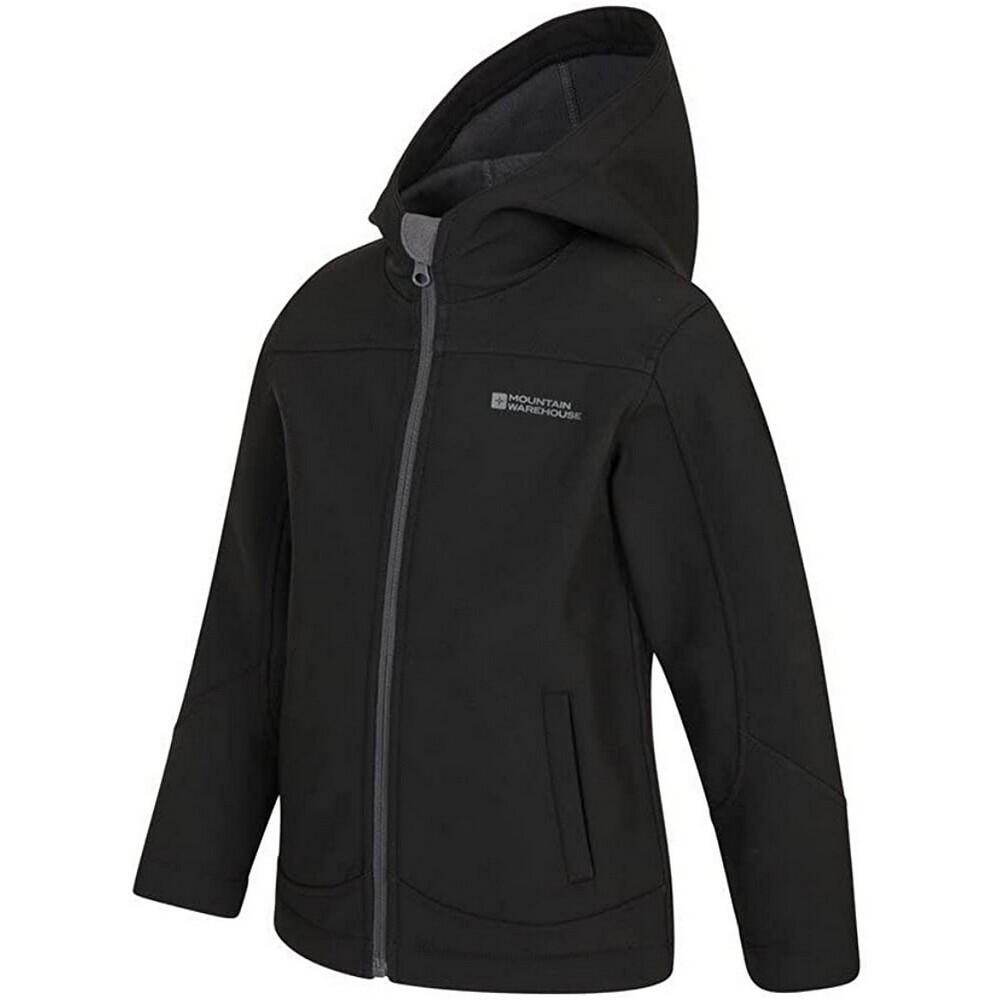 Veste Softshell EXODUS Enfant (Noir) 3/4