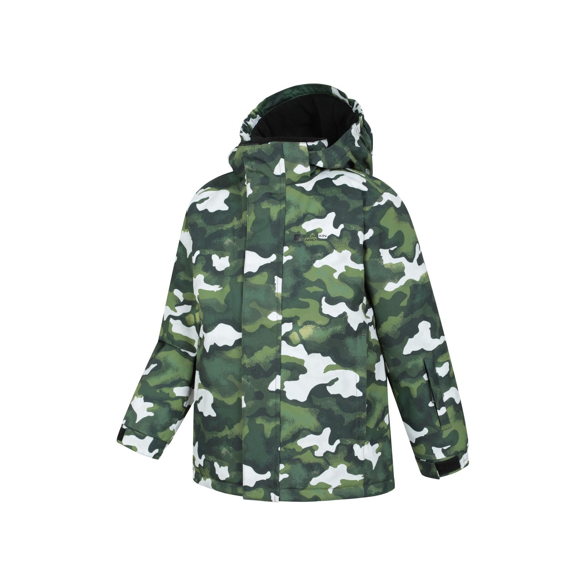 Blouson De Ski MOGAL Enfant (Vert Foncé) 3/4