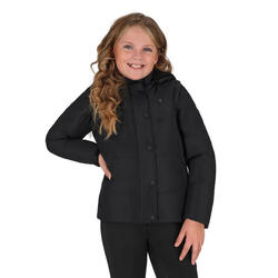Veste d'hiver avec manches amovibles équitation fille QHP Rayah