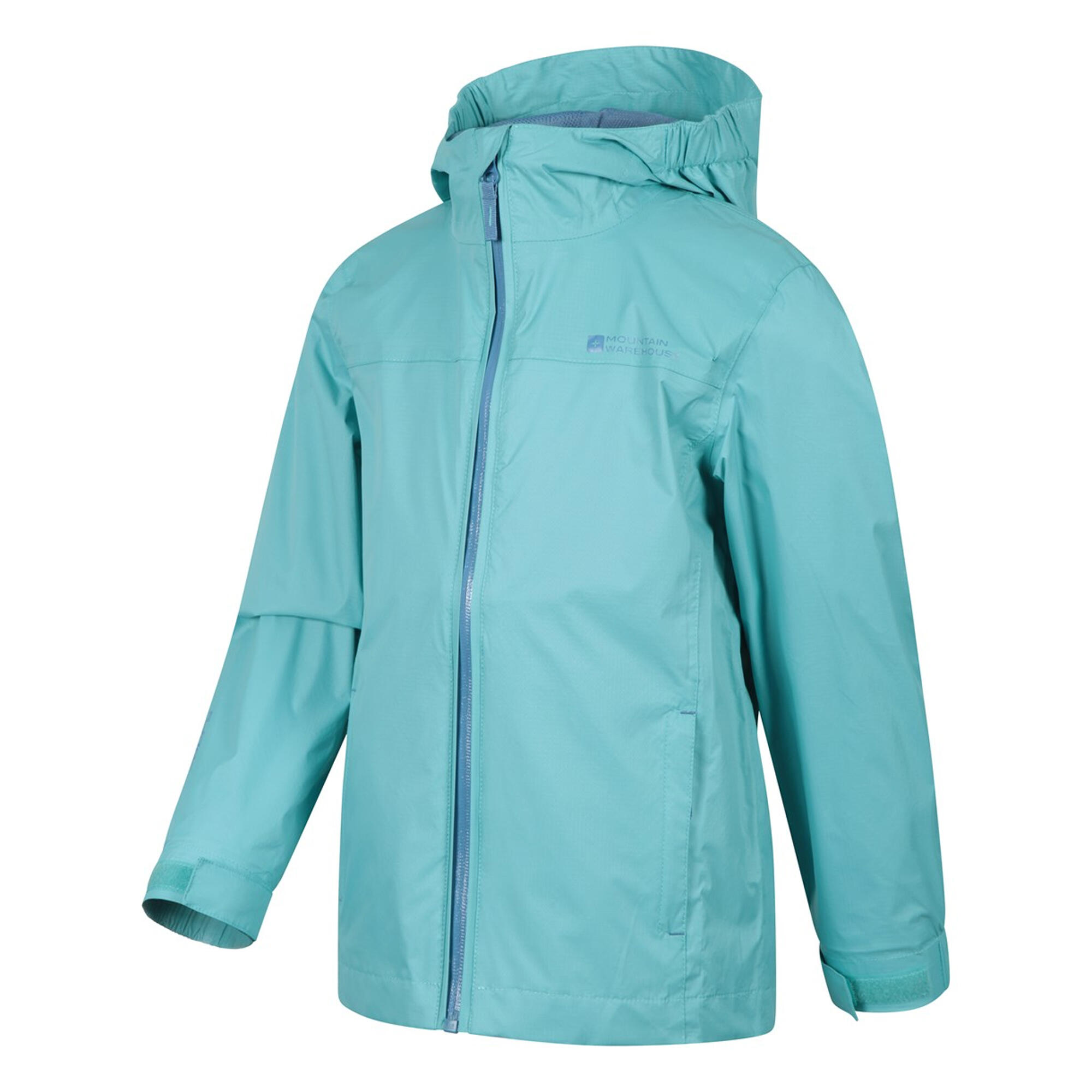 Veste Imperméable TORRENT Enfant (Bleu Sarcelle) 3/4