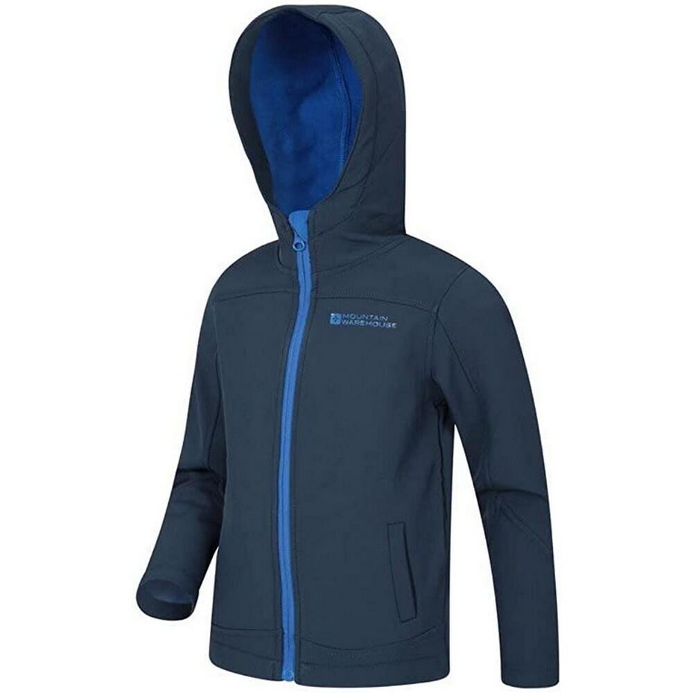 Veste Softshell EXODUS Enfant (Bleu Marine) 3/4