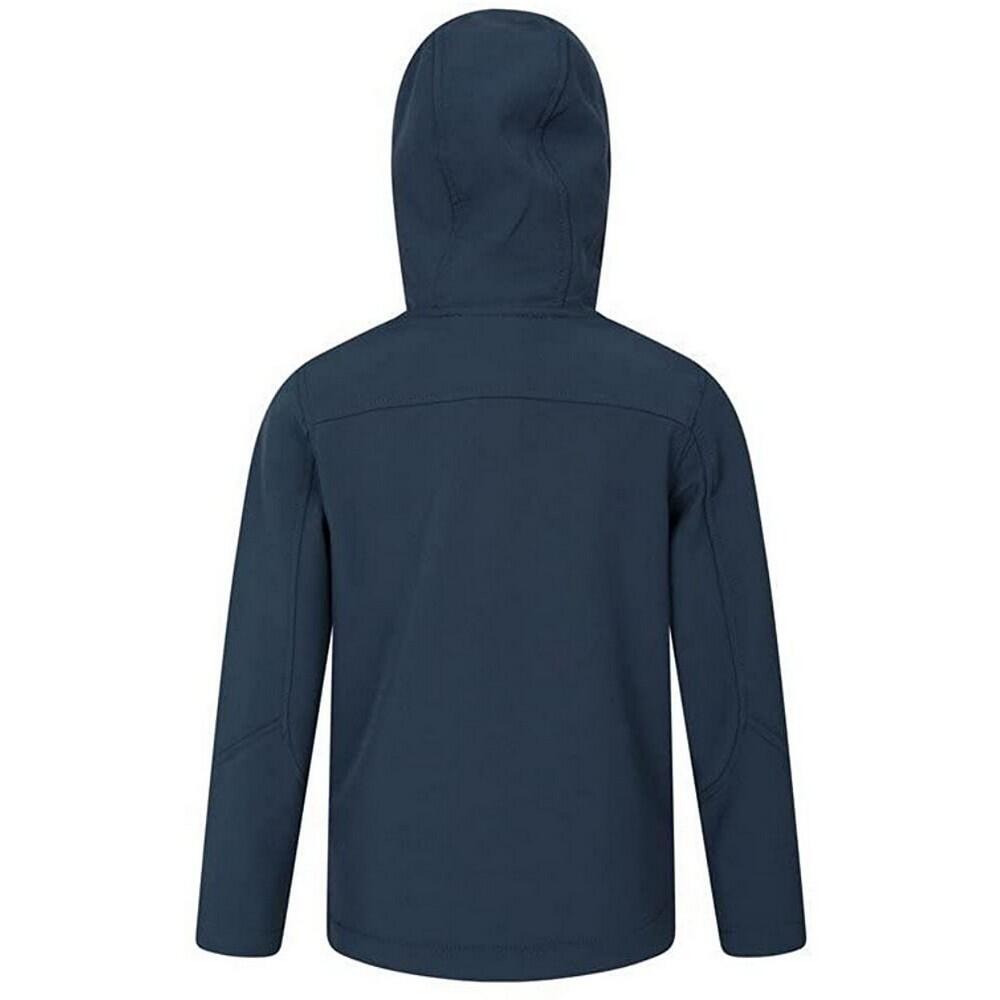 Veste Softshell EXODUS Enfant (Bleu Marine) 2/4