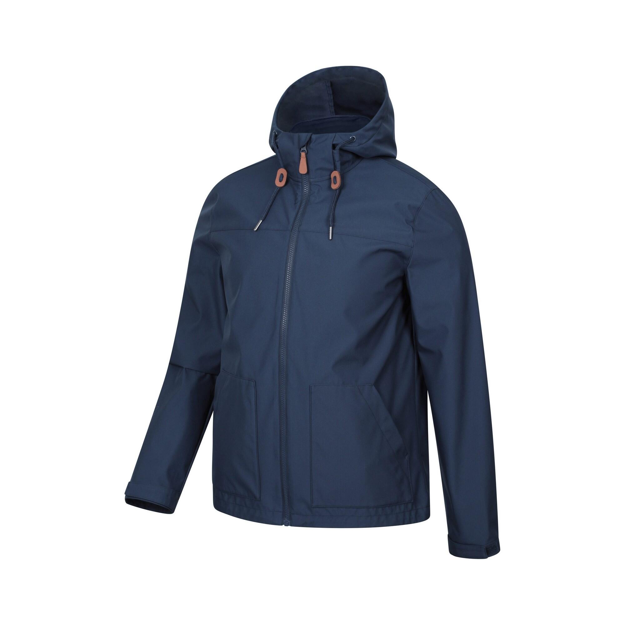 Giacca Soft Shell Uomo Mountain Warehouse Iona Blu Navy 4/4