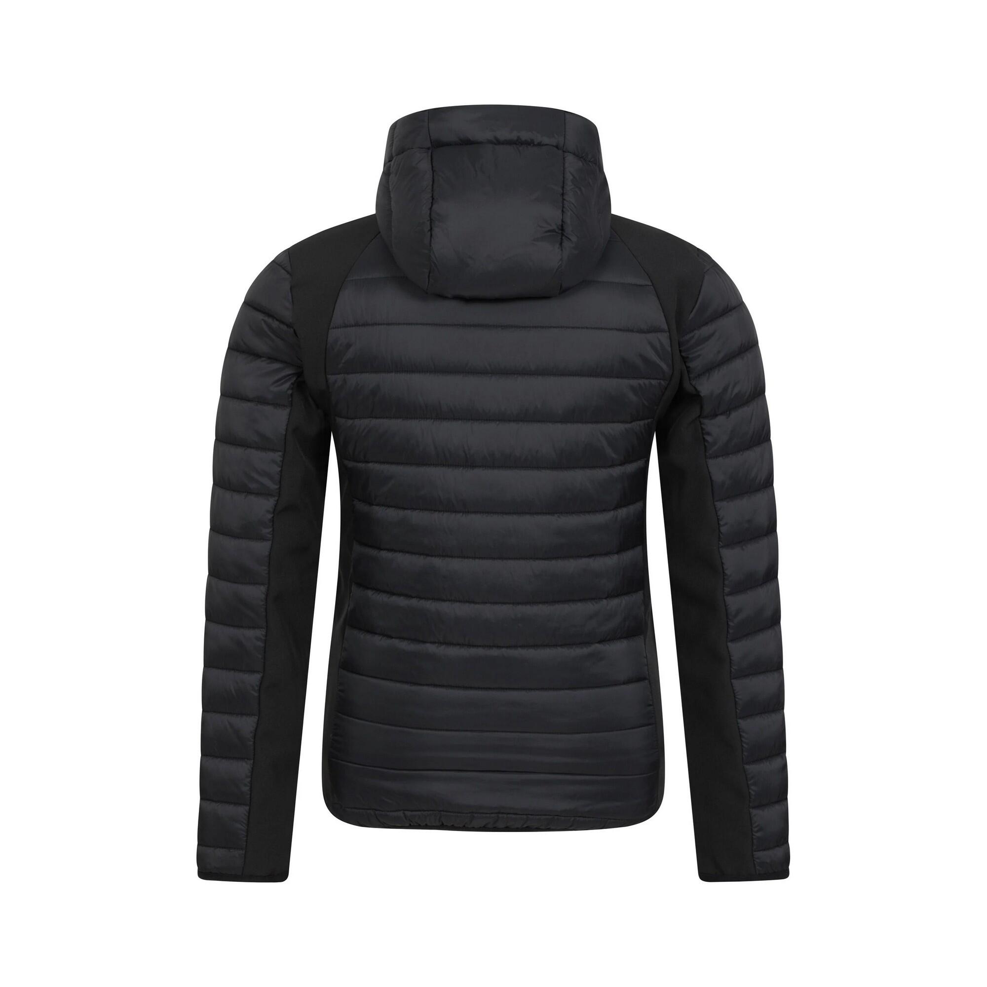 "Turbine II" Steppjacke für Herren Pechschwarz 2/4