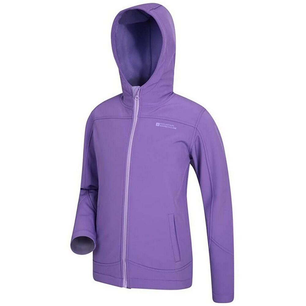 Veste Softshell EXODUS Enfant (Violet) 3/4