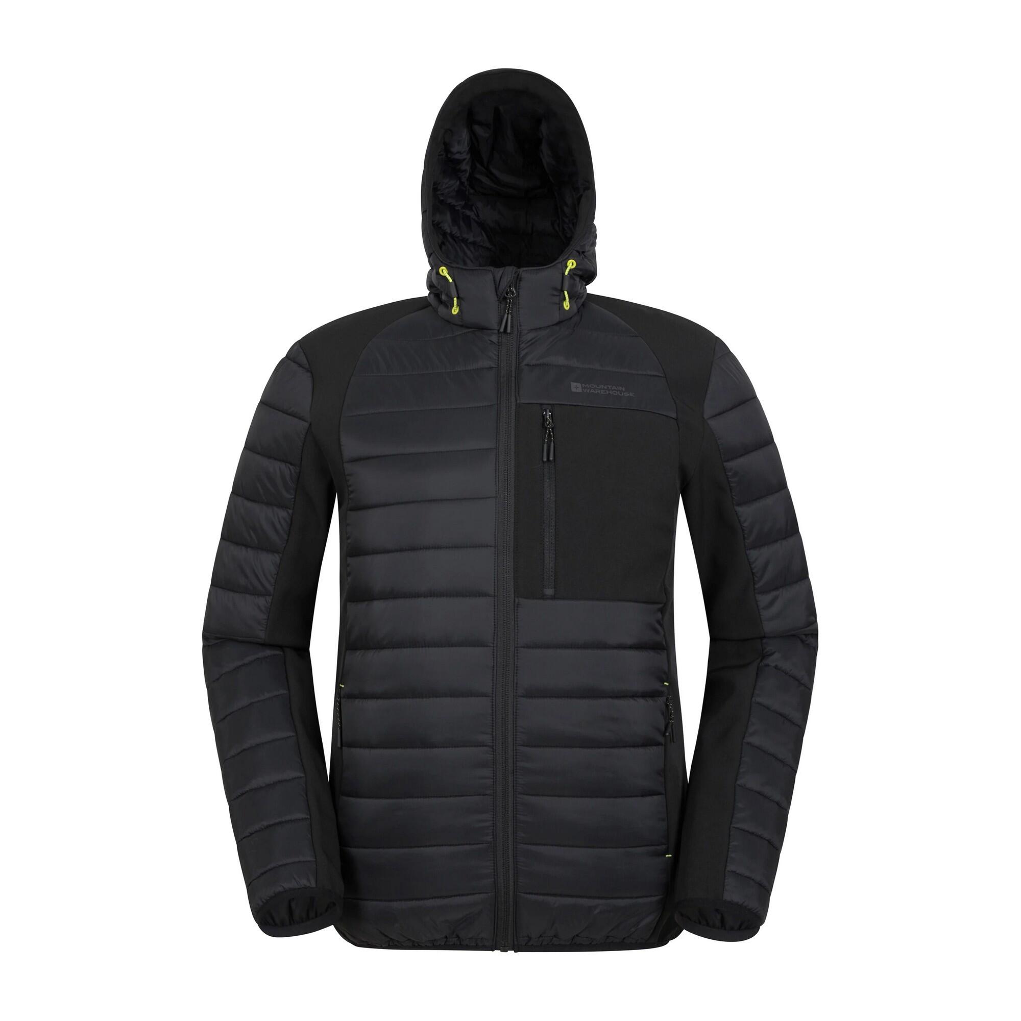 MOUNTAIN WAREHOUSE Giacca Imbottita Uomo Mountain Warehouse Turbine II Nero Corvino