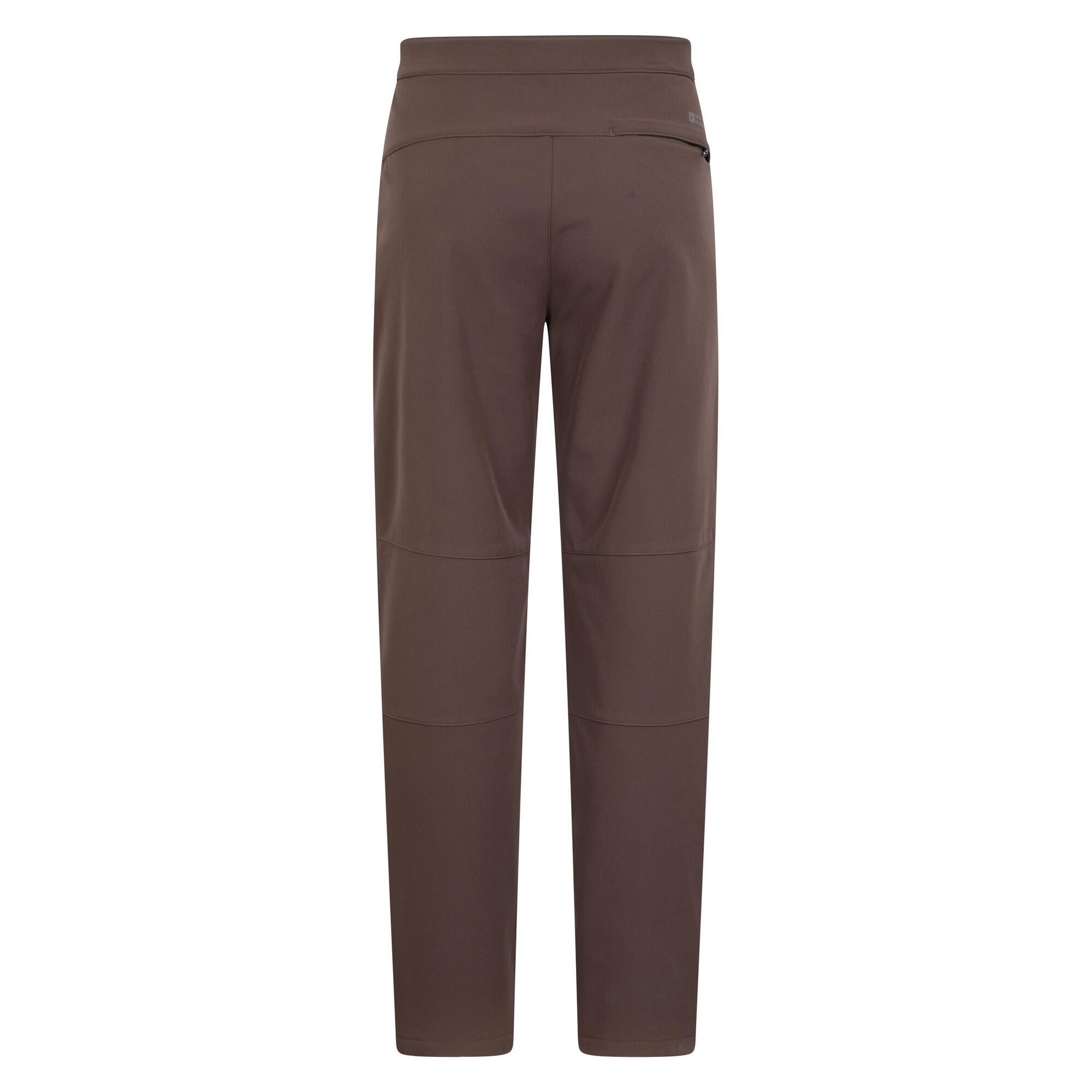 Pantaloni Da Trekking Uomo Mountain Warehouse Rockcliffe Marrone 2/4
