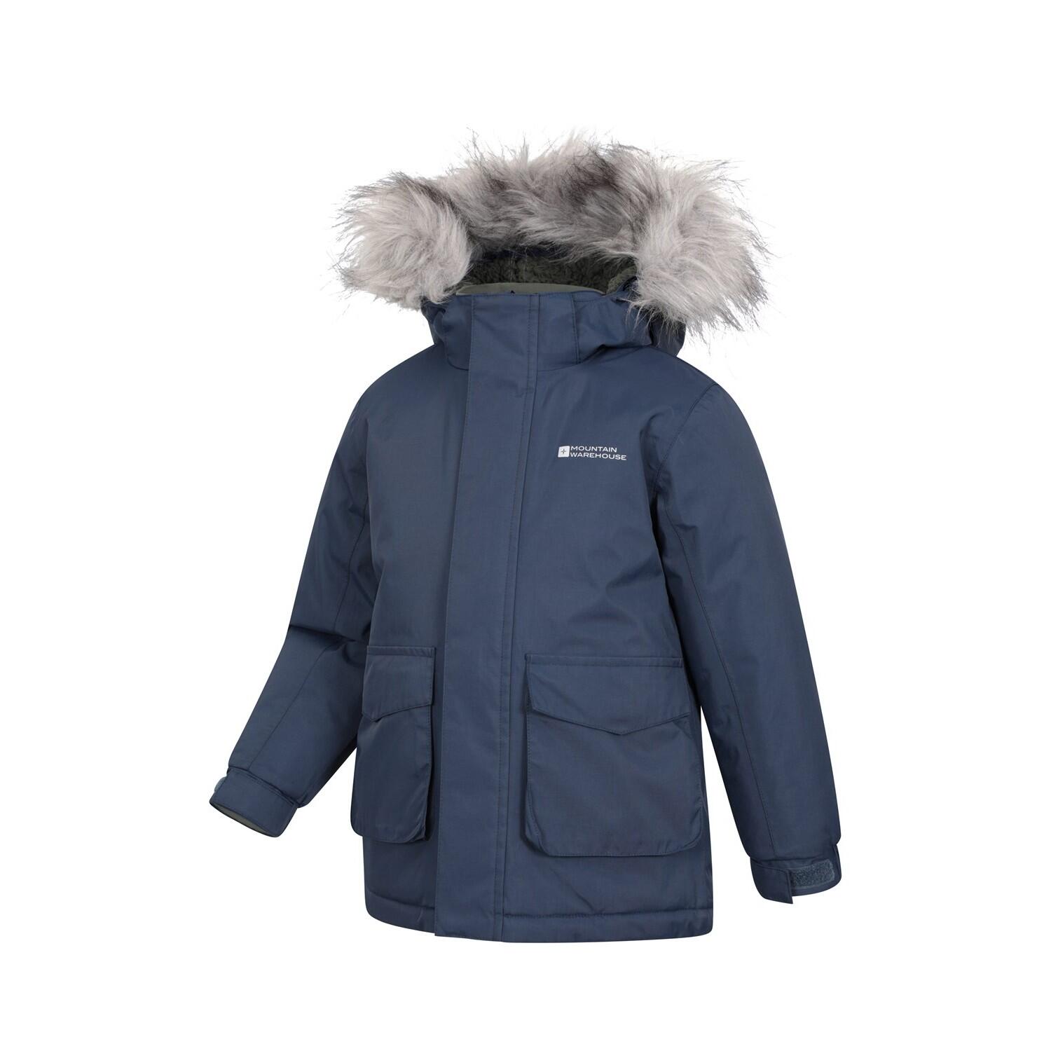 "Ranger" Jacke Wasserbeständig für Kinder Blau 4/4