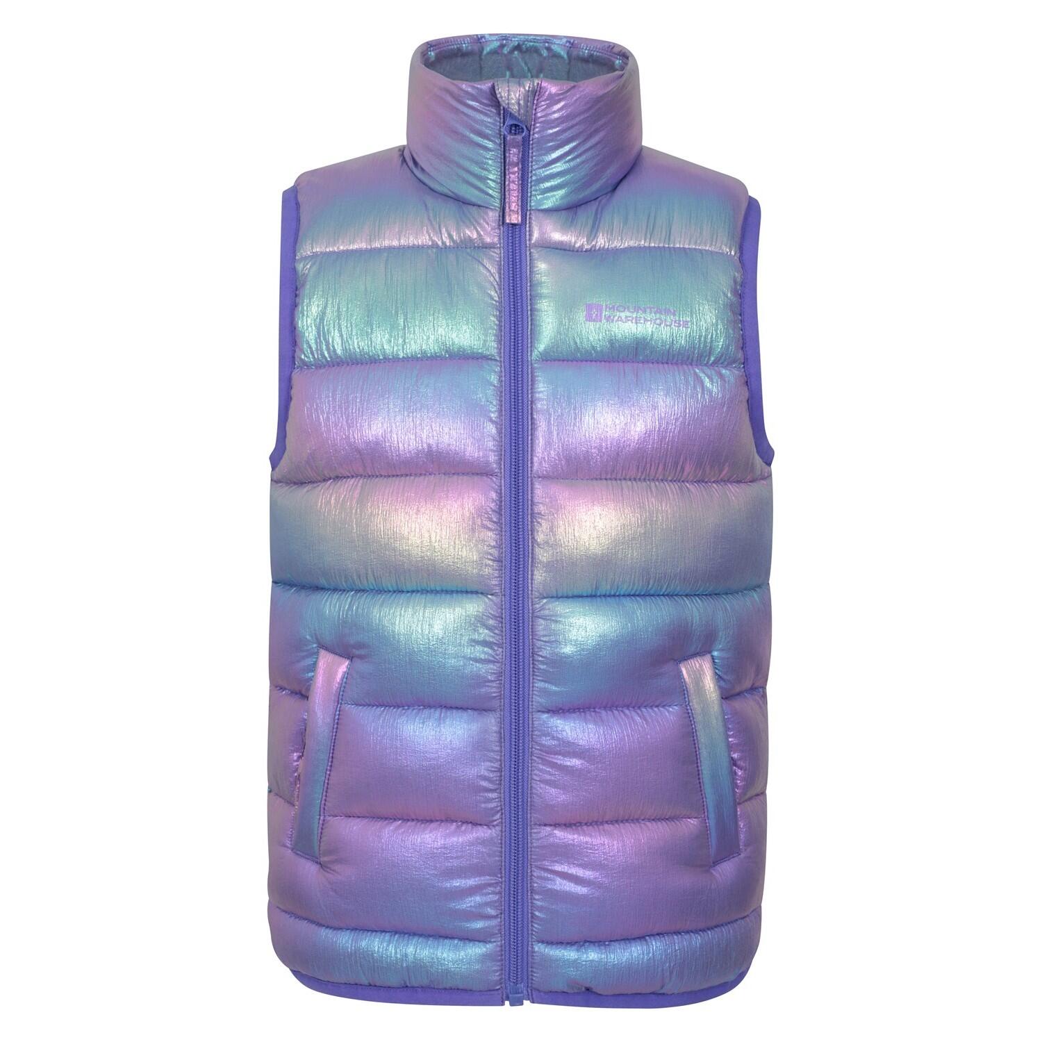 MOUNTAIN WAREHOUSE Gilet Semplice Imbottita Bambini Mountain Warehouse Rocko Blu