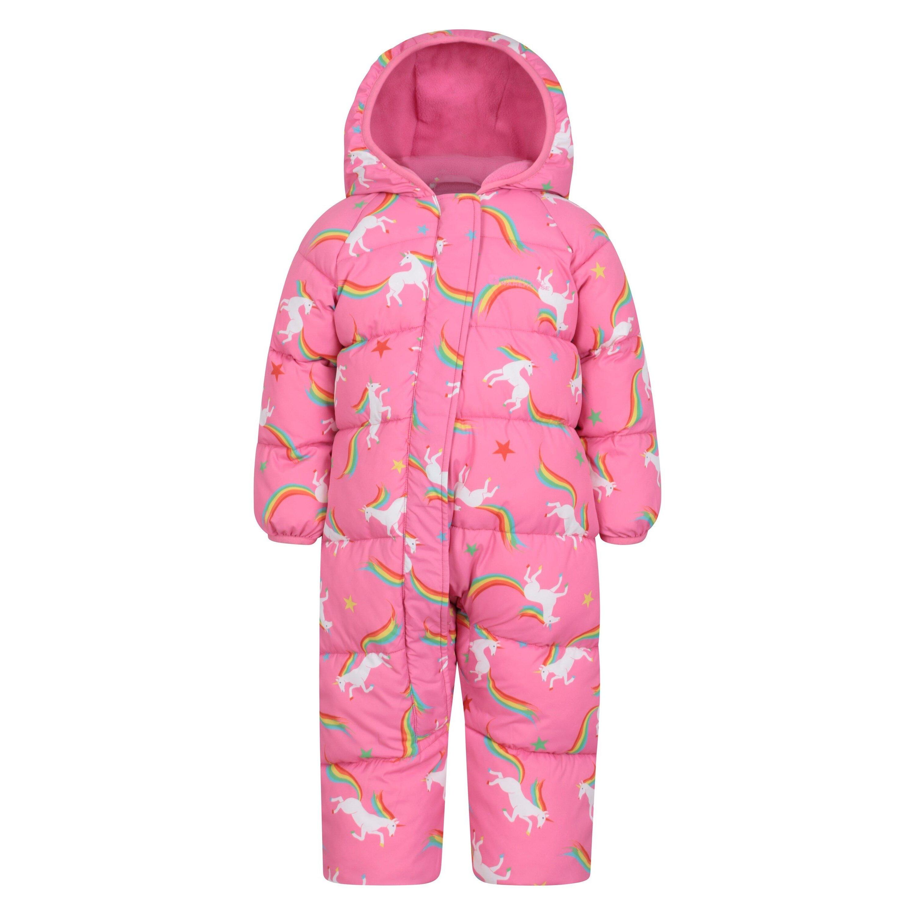 MOUNTAIN WAREHOUSE Tuta Da Neve Nuvole Imbottita Lettino Mountain Warehouse Frosty Rosa