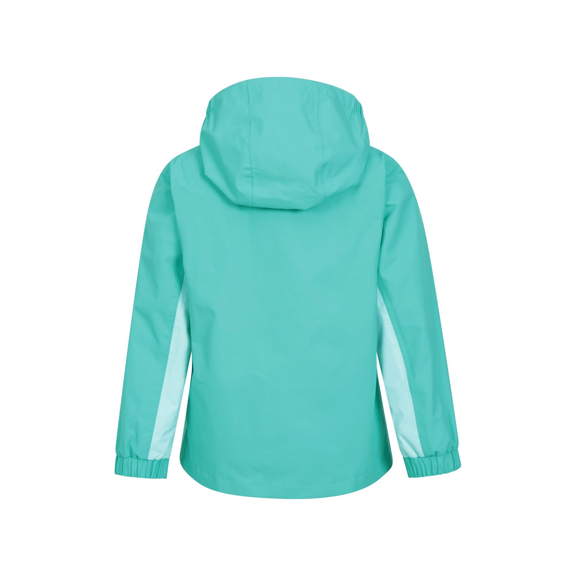 Veste Imperméable LIGHTNING Enfant (Bleu Sarcelle) 2/4
