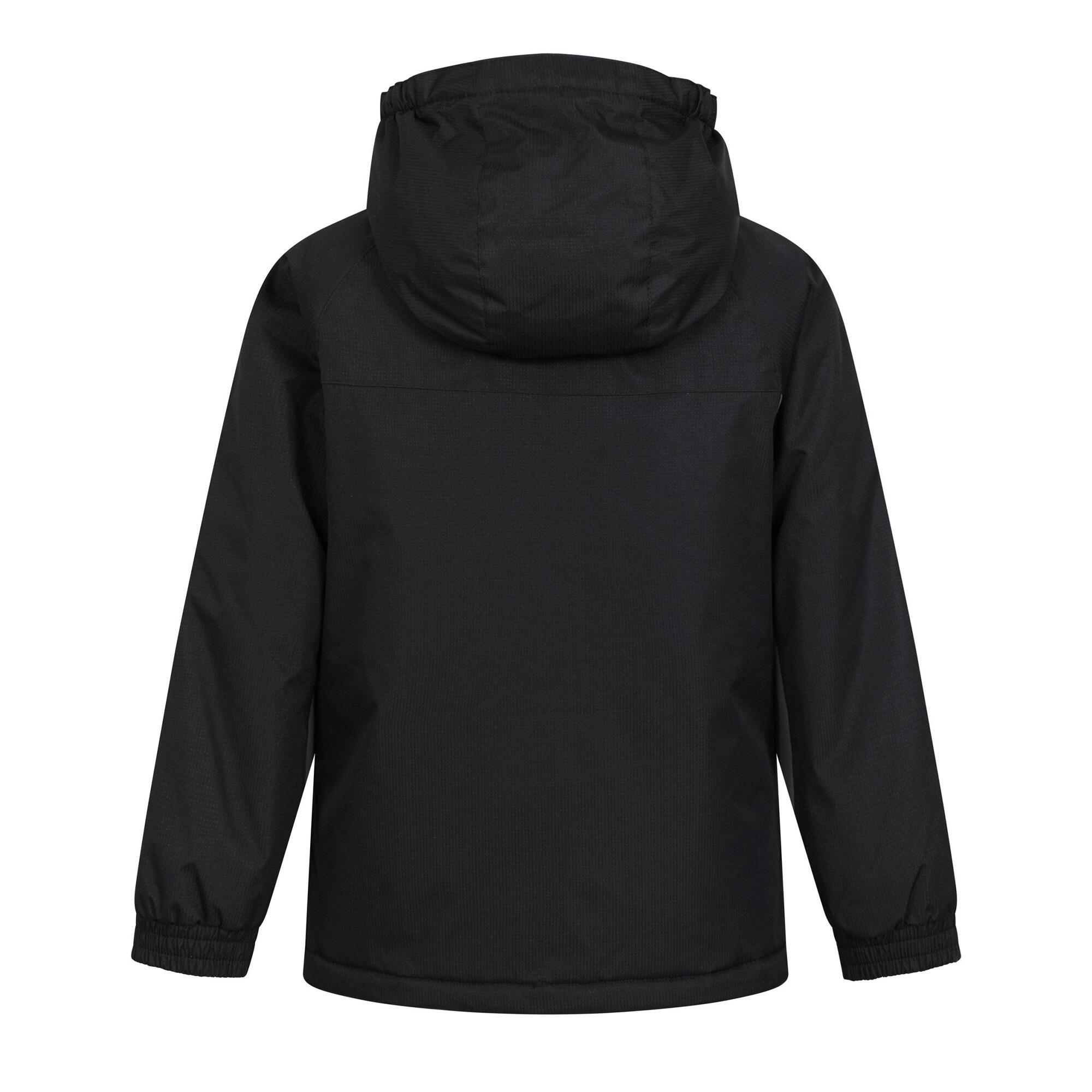 Skijacke und Hosen Set für Kinder Pechschwarz 2/4