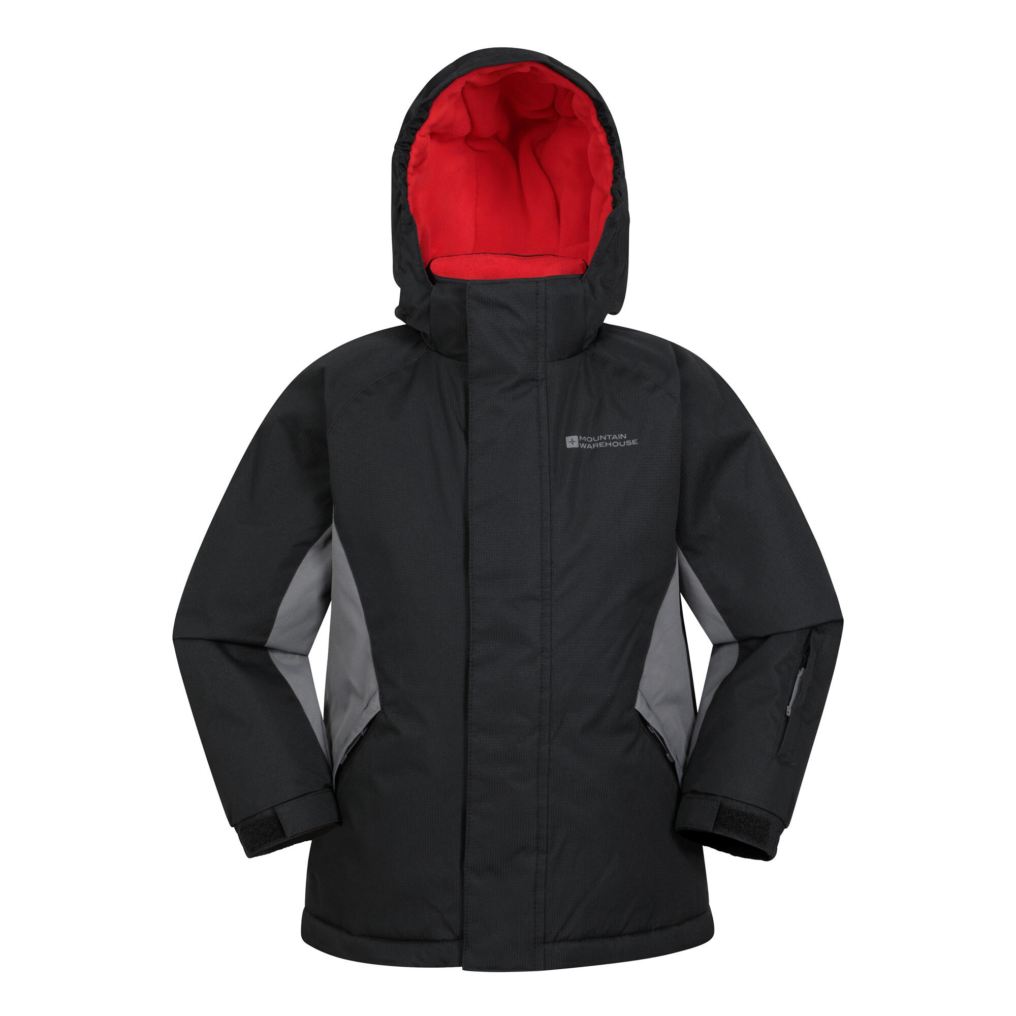 Skijacke und Hosen Set für Kinder Pechschwarz 4/4