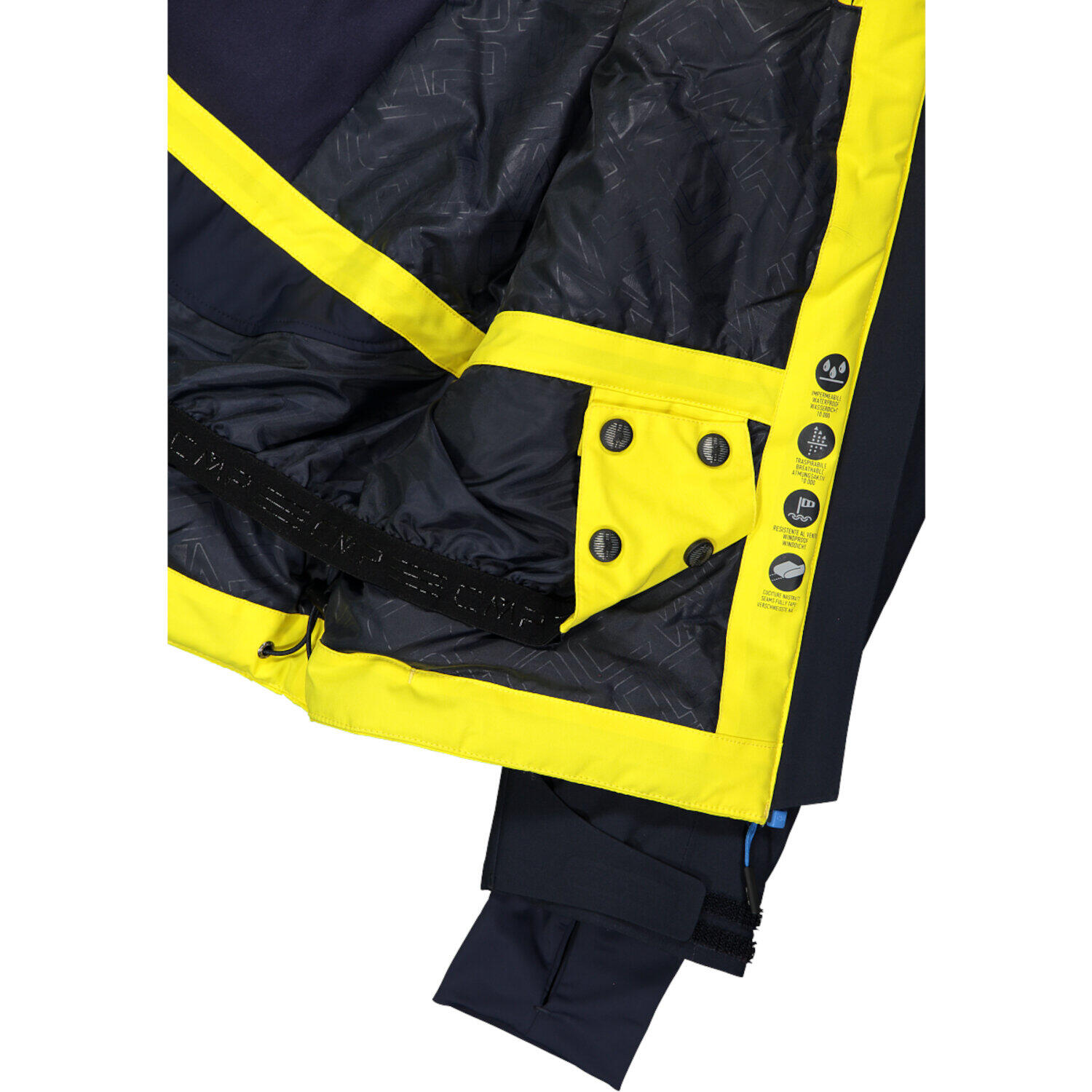 Heren ski-jas CMP 35W0017 Zip Hood 6/6