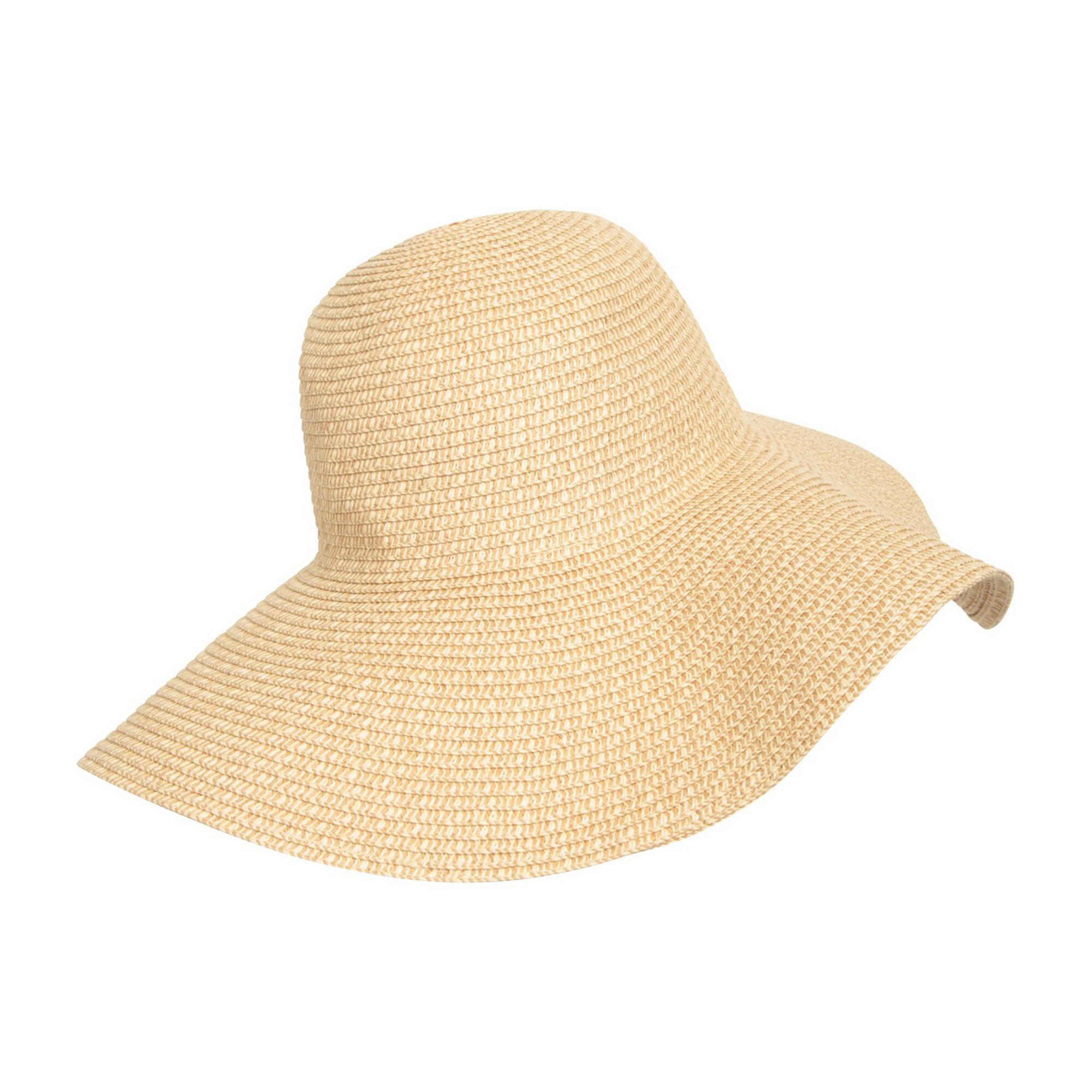 "Lily" Sonnenhut für Damen Dunkelbeige 3/4