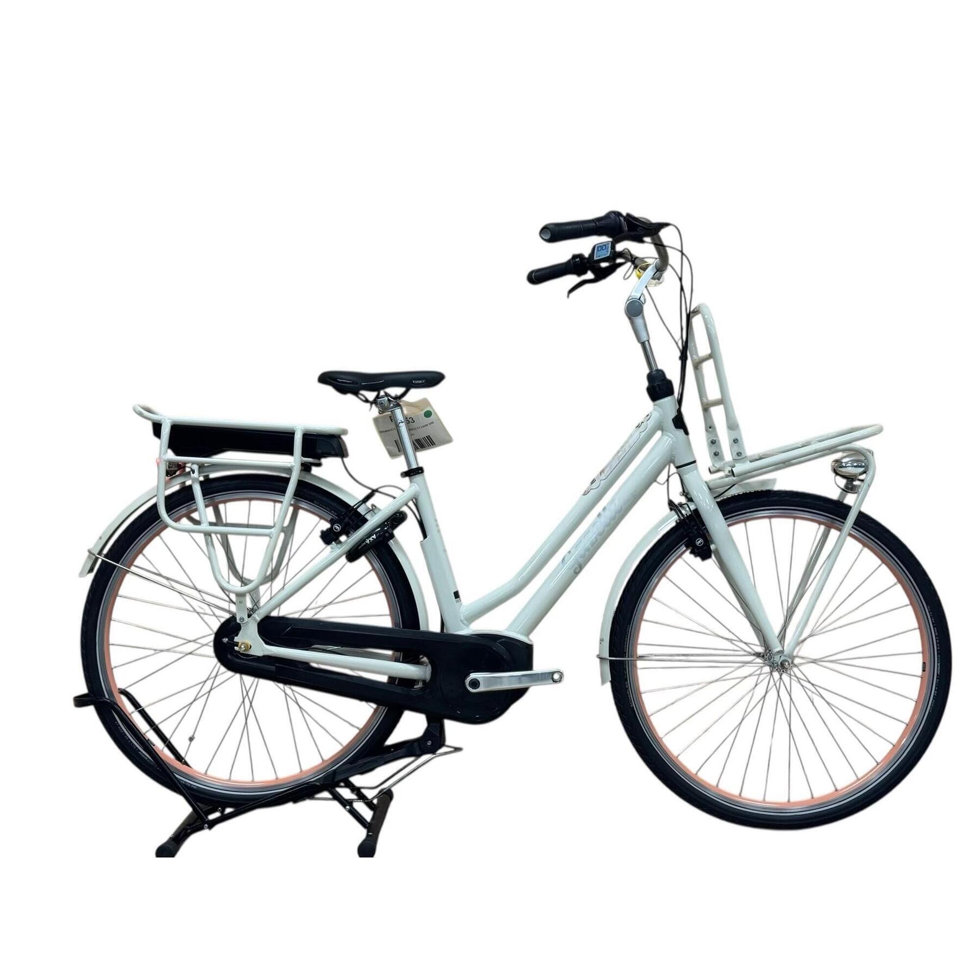 Gazelle - Reconditionné - Vélo Électrique Gazelle Miss Grace C7 Hmb 500 Nexus - Comme Neuf - Vélo Ville - Blanc|noir - 46 L/xl - Decathlon