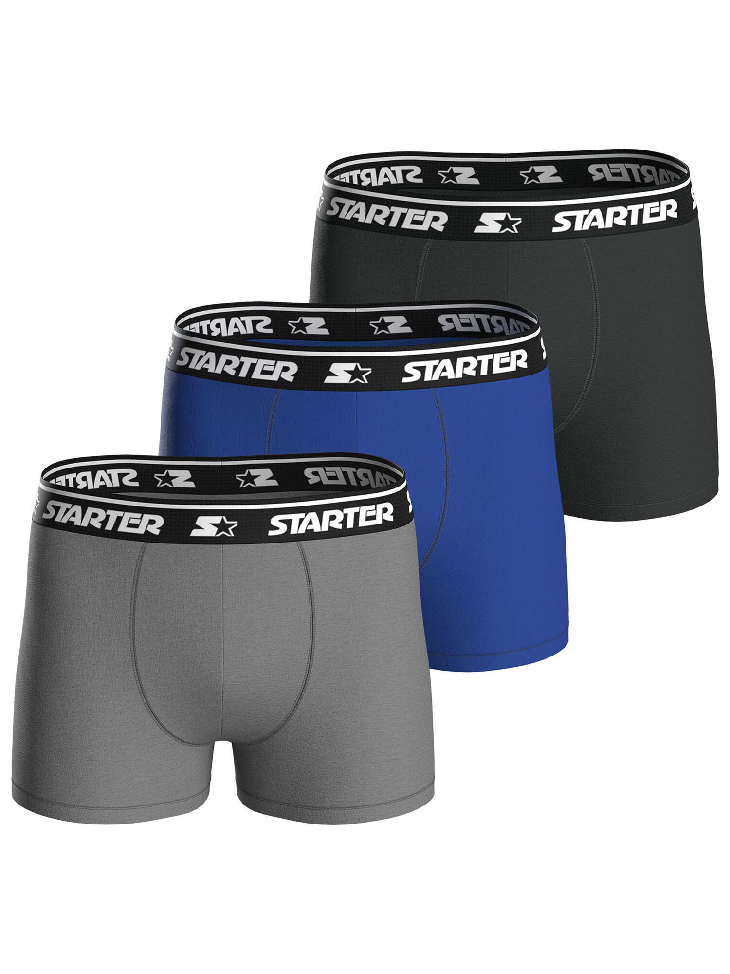 STARTER Boxer klassische Boxershorts Herren - Basic mehrfarbig